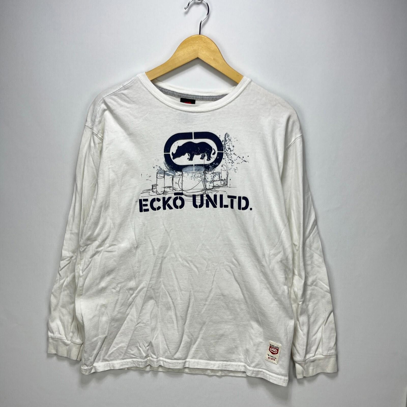 Ecko Unltd. Vintage Y2K EcKo Unltd Long Sleeve Shirt Small Size US S / EU 44-46 / 1 - 1 Thumbnail