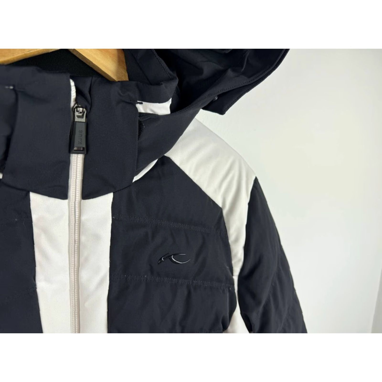 KJUS KJUS Jacket Women XL Down Puffer Ski Black Long Sleeve Regular Fit Mid-Length Coat Size XL / US 12-14 / IT 48-50 - 6 Thumbnail