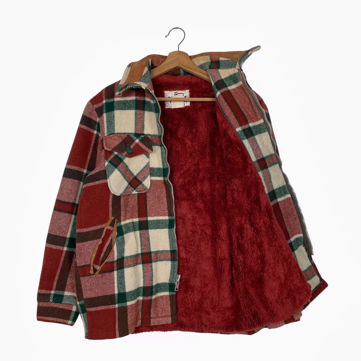 Woolrich Woolen Mills Vintage 60s Woolrich Plaid Flannel Wool Jacket Size US M / EU 48-50 / 2 - 9 Thumbnail