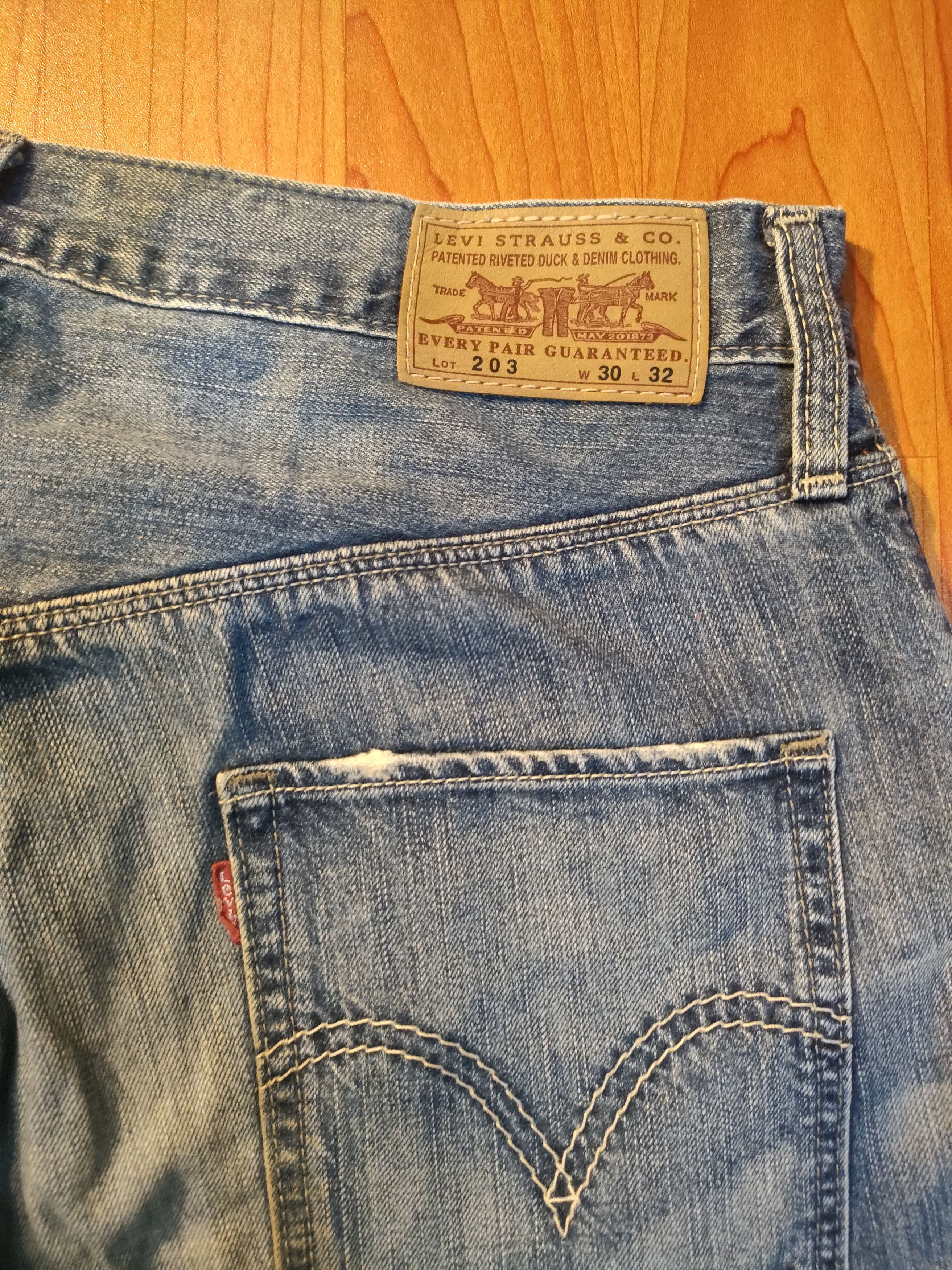 Levi's Vintage Clothing Levi's 203 Designer Jeans Style Size US 30 / EU 46 - 2 Thumbnail