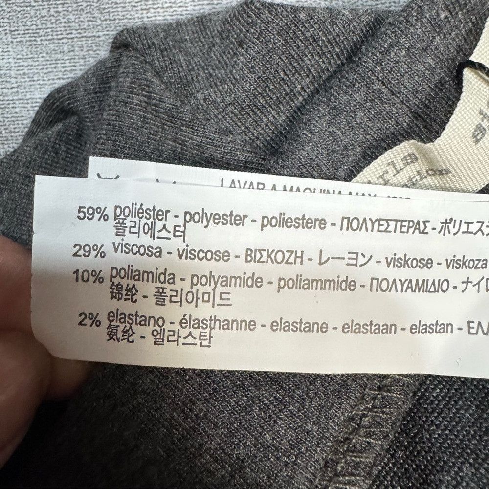 Zara NWT New Zara Girls Soft Collection Grey Knit Pants Size 9/1 Size 24" / US 00 / IT 34 - 5 Thumbnail