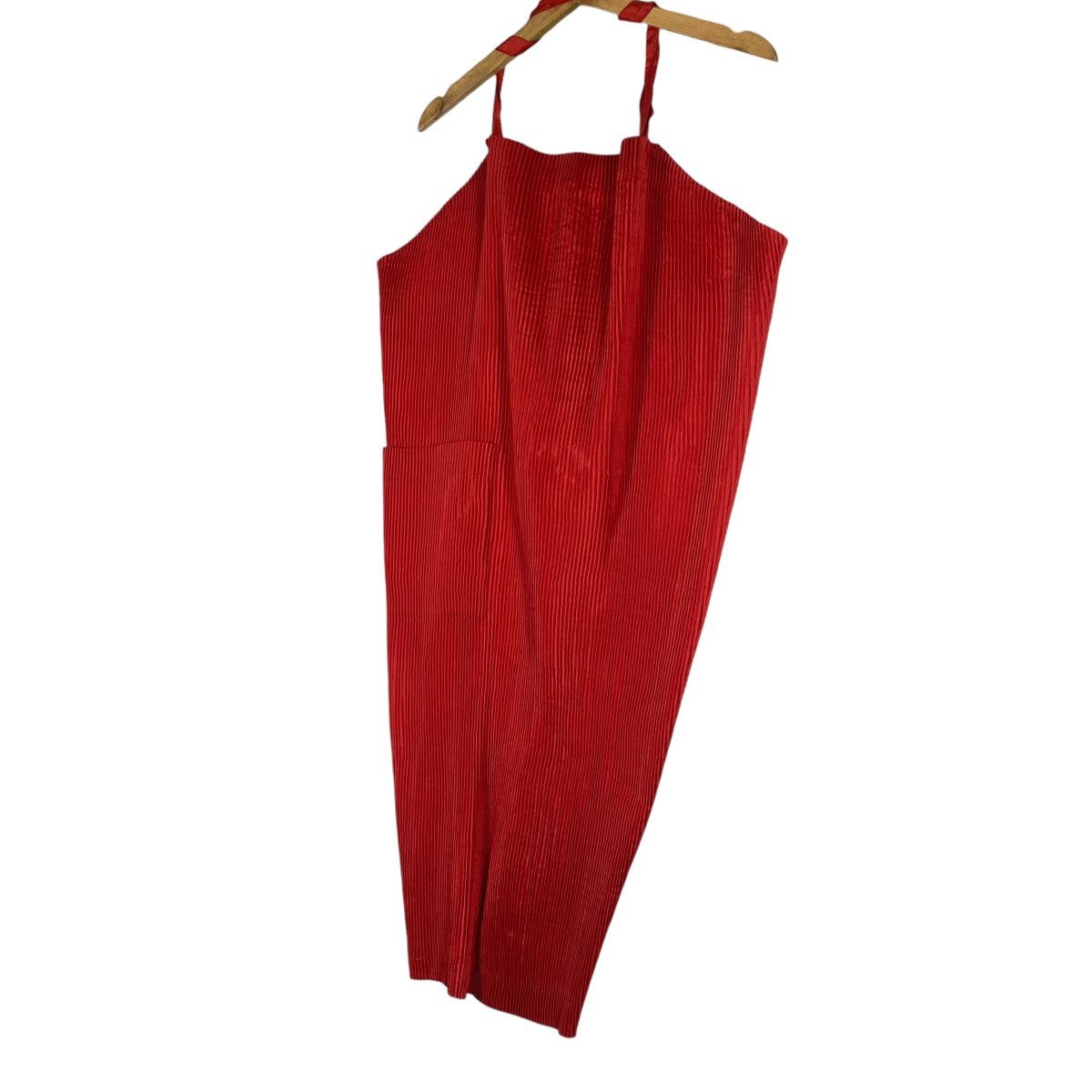 Issey Miyake × Pleats Please Issey Miyake × Tsumori Chisato Issey Miyake Pleats Please Apron Red Colour Size ONE SIZE - 7 Thumbnail