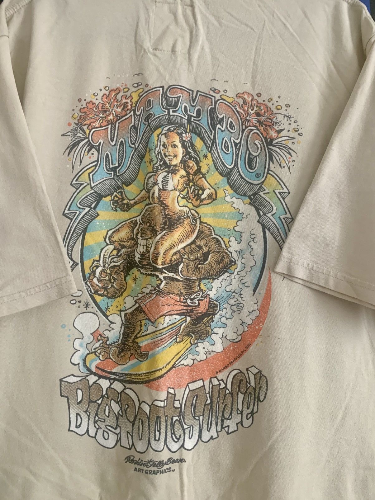 Mambo × Vintage 2002 Vintage Mambo Big Foot Surfer Tee Size US M / EU 48-50 / 2 - 5 Thumbnail