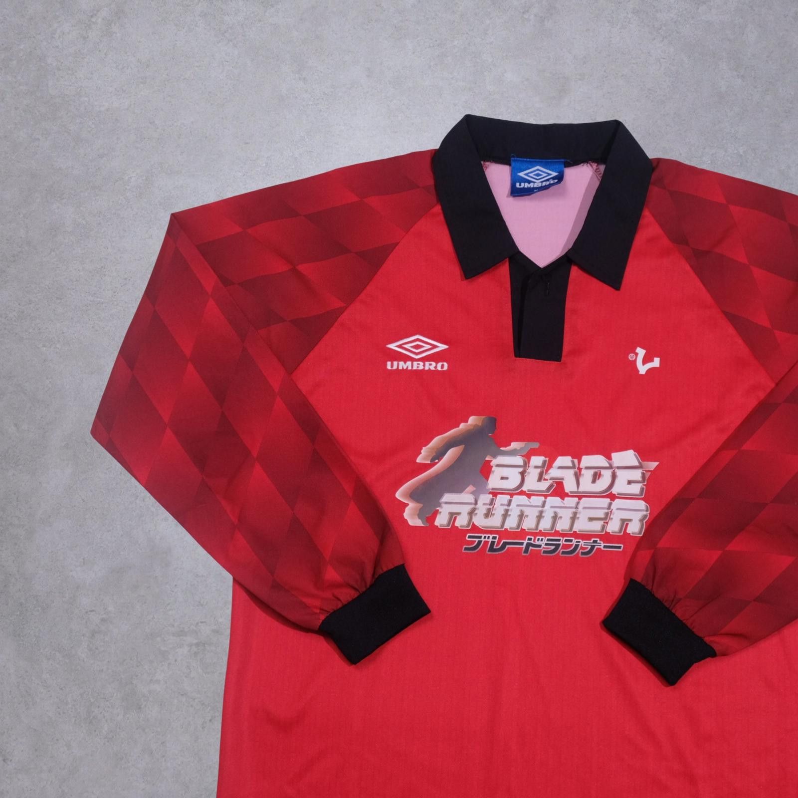 Umbro 1996 VICE Footbal Store x Blade Runner Custom Football Shirt Size US L / EU 52-54 / 3 - 4 Thumbnail