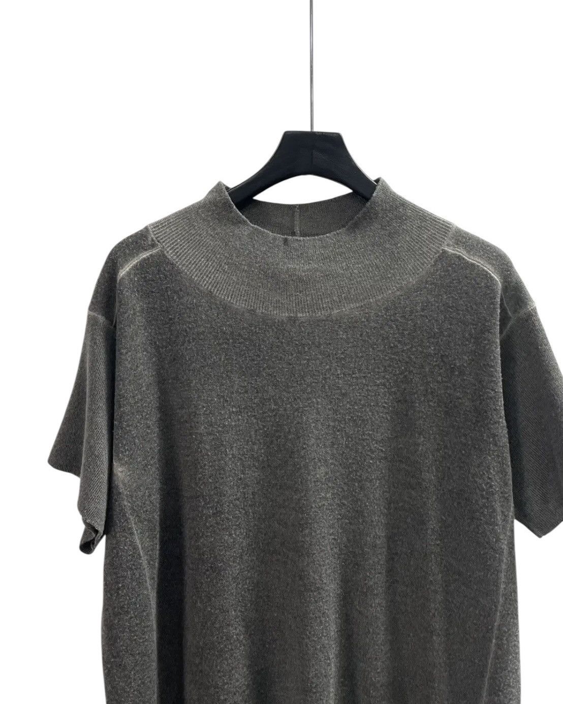 Maison Margiela Maison Margiela Wool Knit Short Sleeve T-Shirt Size XS / US 0-2 / IT 36-38 - 3 Thumbnail