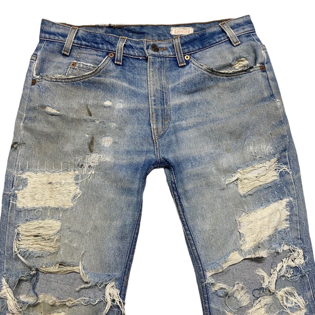 Levi's Levis 517 Sample Thrashed Jeans Grunge Melvins Size US 32 / EU 48 - 4 Thumbnail