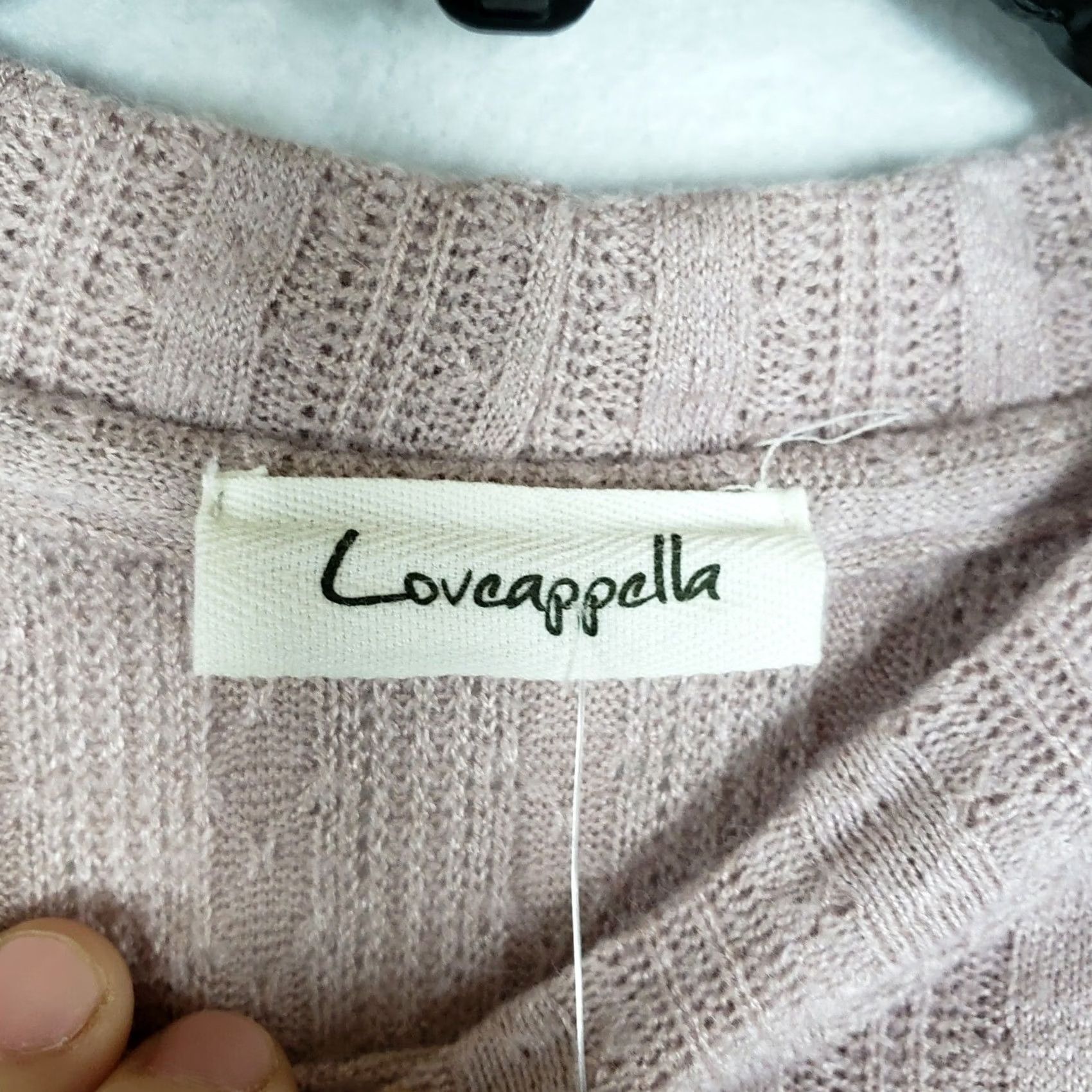 Vintage Love appella Women’s pullover top Long sleeve Size S Pink Crew Neck Knit Regular Top Casual Mens? Womens Size S / US 4 / IT 40 - 3 Thumbnail