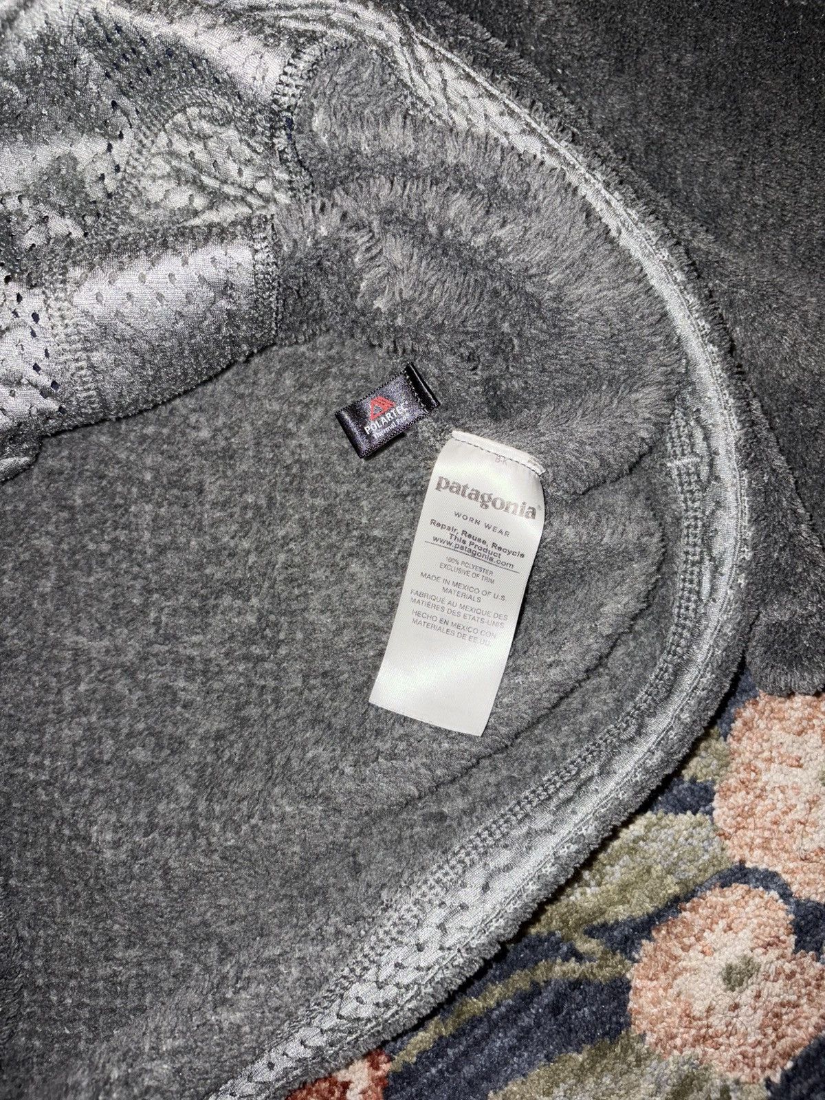 Patagonia Patagonia Men’s Polartec Grey Fleece, Size L Size US L / EU 52-54 / 3 - 4 Thumbnail