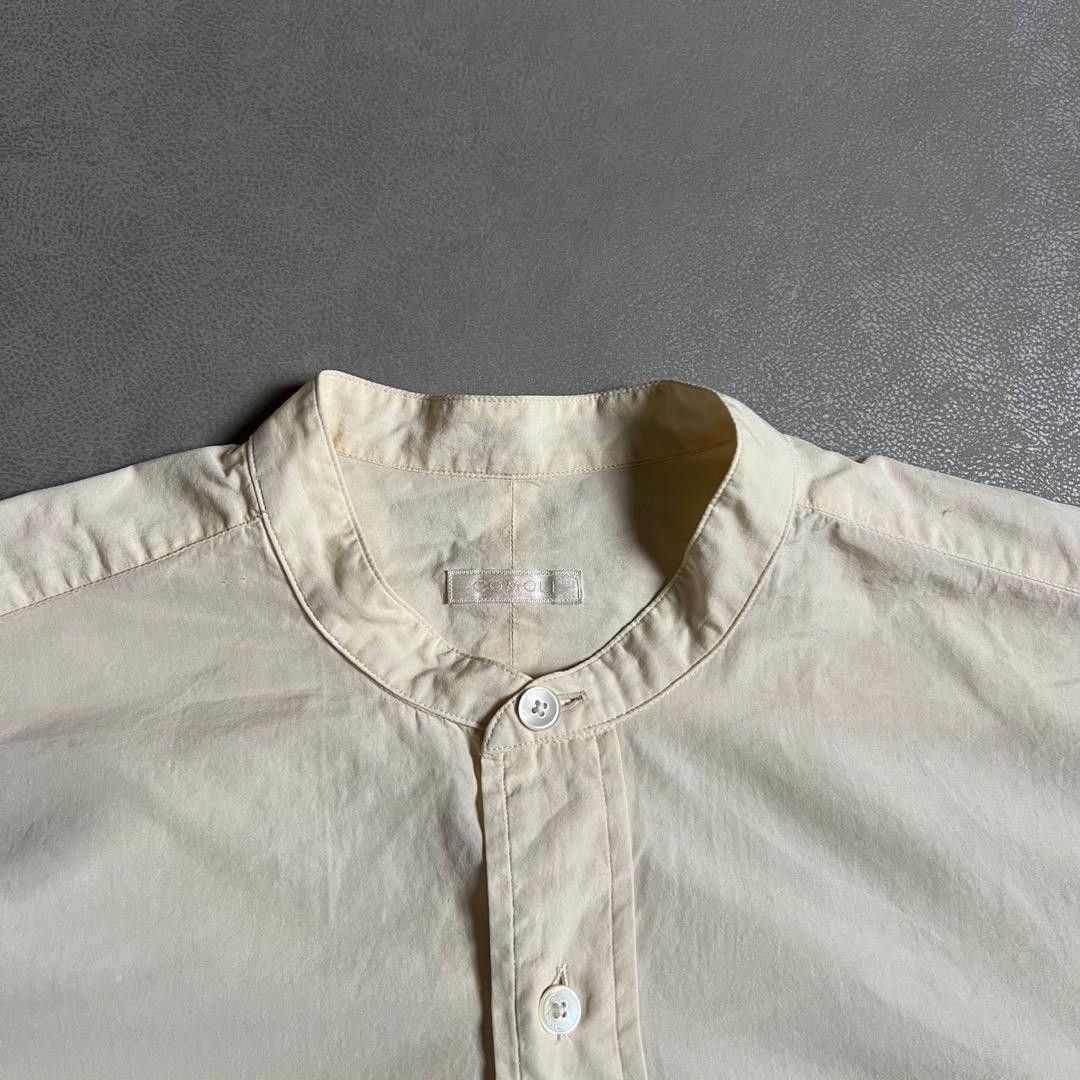 Comoli COMOLI 2017SS Band Collar Cotton Shirt Size 1 Size US S / EU 44-46 / 1 - 7 Thumbnail