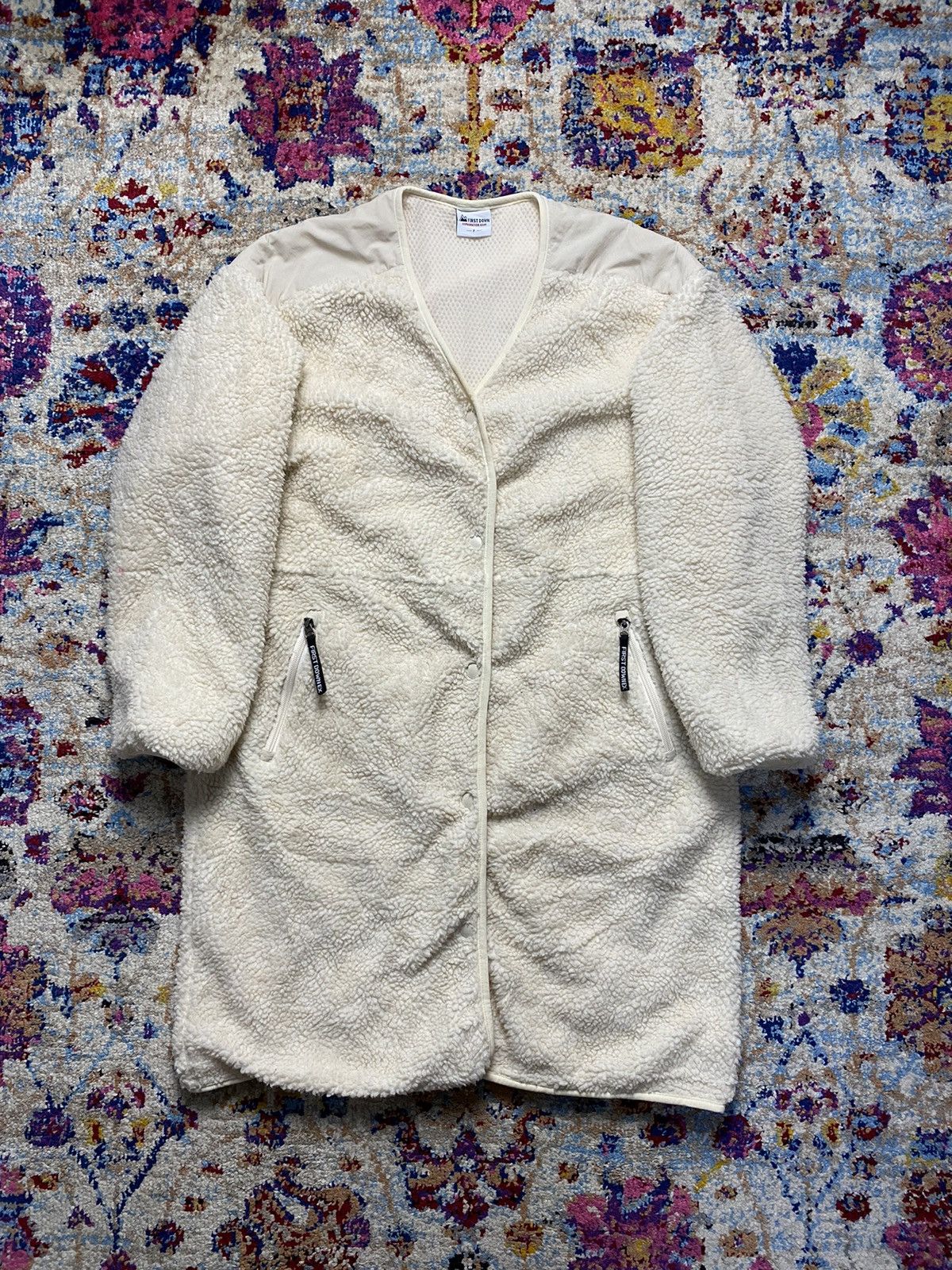 Japanese Brand × Other First Down Japan Outdoor Fleece Lining Robe for Women Size L / US 10 / IT 46 - 1 Thumbnail