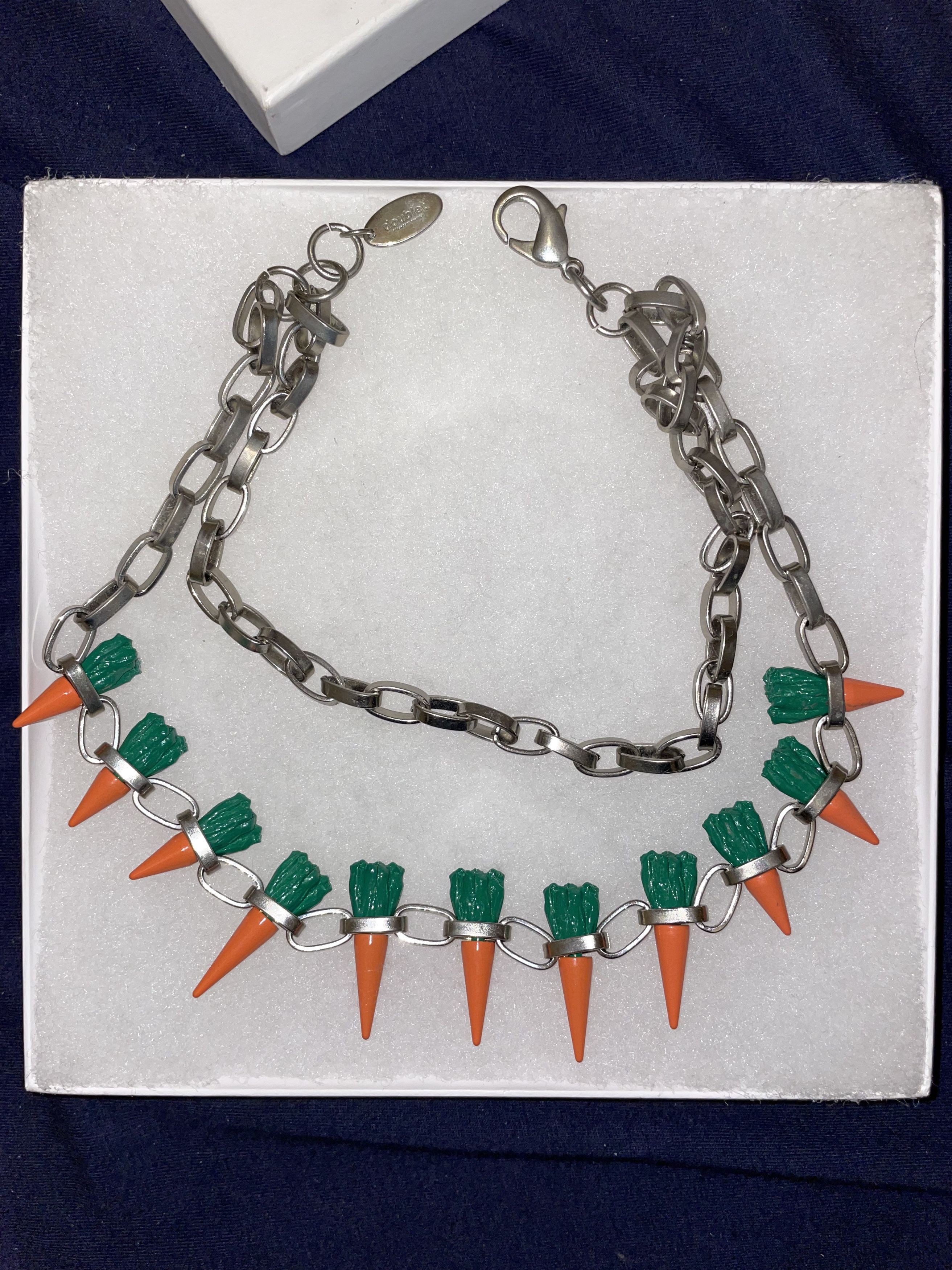 Doublet Doublet Carrot Chain Runway Necklace | Grailed