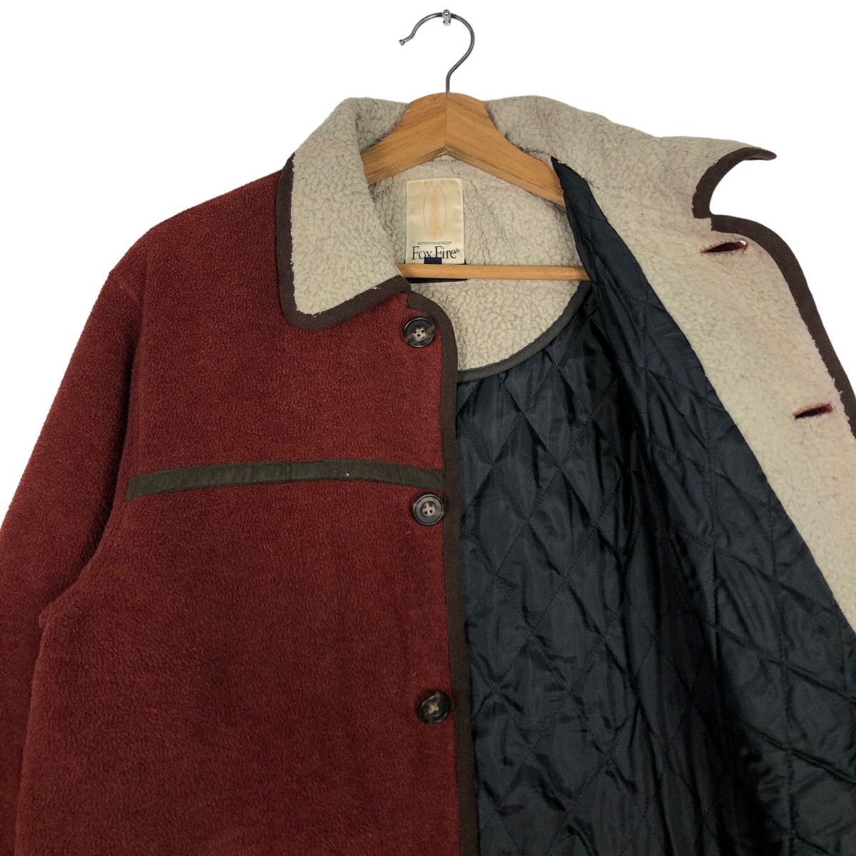 Japanese Brand 🔥Vtg Fleece Jacket Chore Fox Fire Polartec Japan Size US S / EU 44-46 / 1 - 10 Thumbnail
