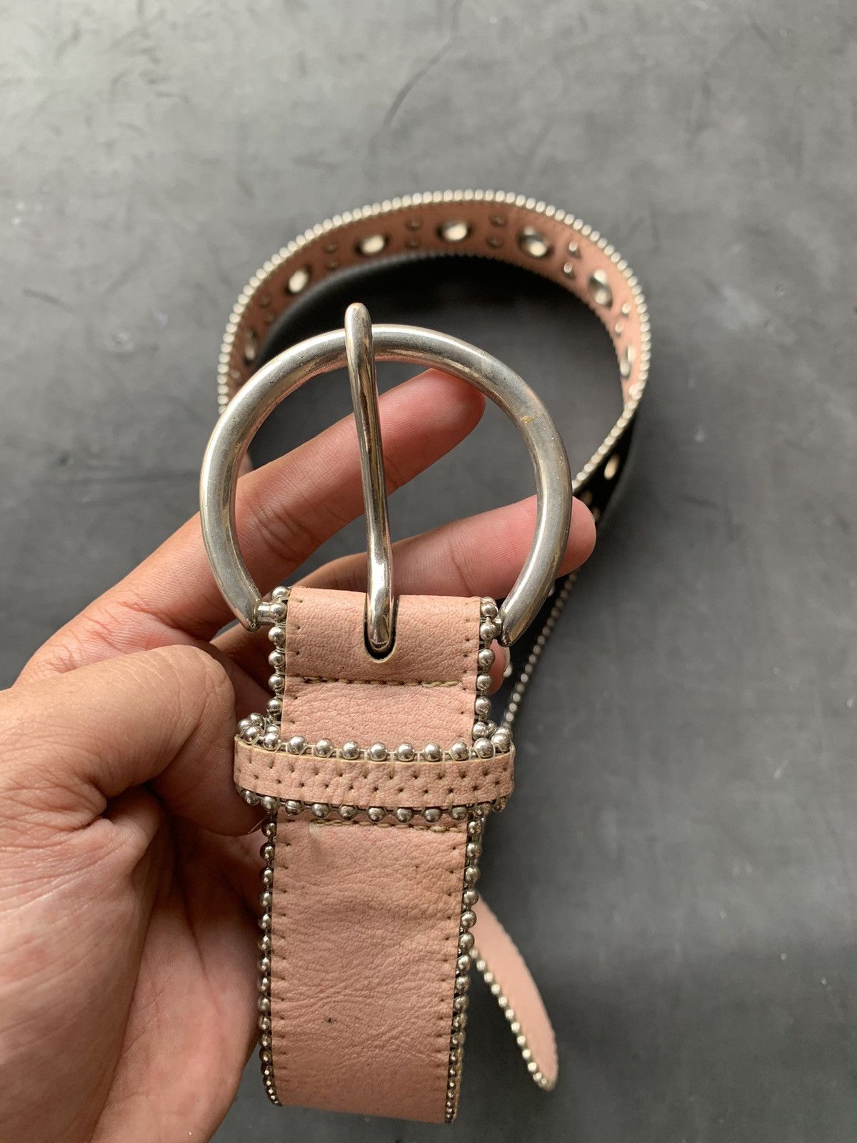 14th Addiction 💸BINDINGOFFER💸Unknown belt gothic studded kmrii styled Size ONE SIZE - 4 Thumbnail