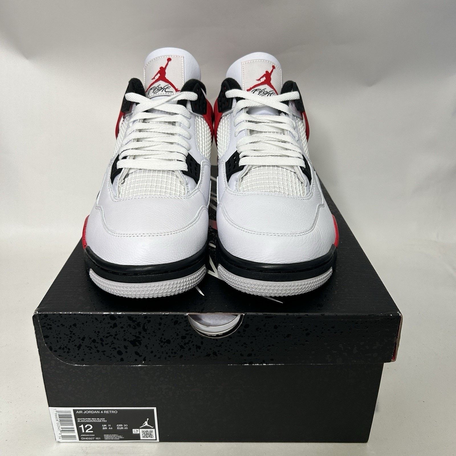 Jordan Brand Nike Air Jordan 4 Retro “Red Cement” Size US 12 / EU 45 - 2 Thumbnail