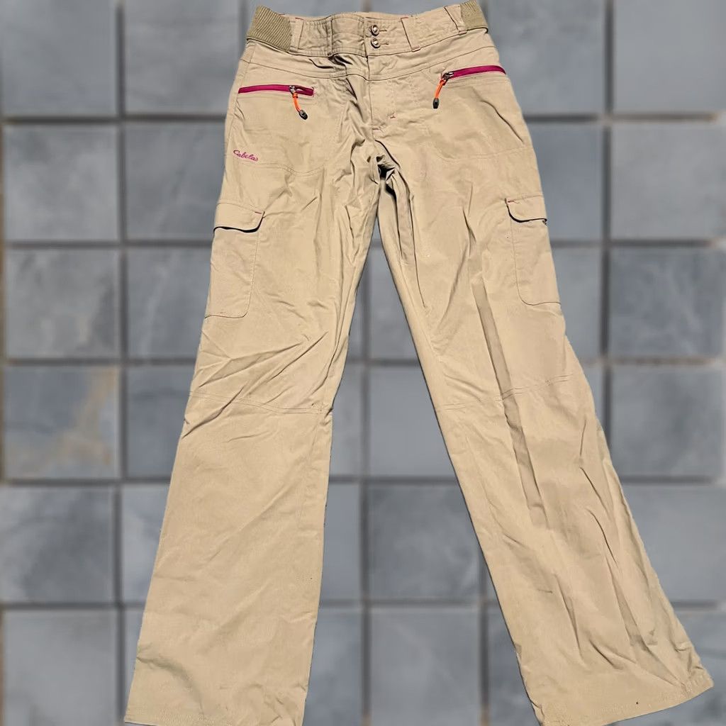 Vintage Cabelas Pants Womens 4 (30x30.5) XPG Performance Nylon Hiking Tan Size 27" / US 4 / IT 40 - 1 Thumbnail