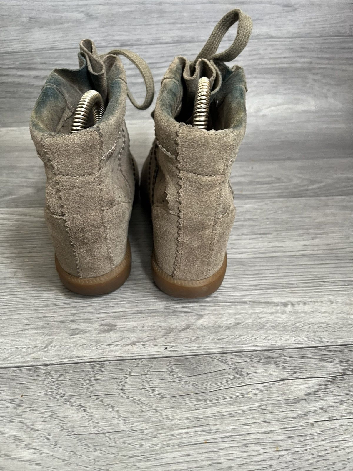 Isabel Marant Isabel marant bobby suede wedge boots y2k, ash Size US 7 / IT 37 - 5 Thumbnail