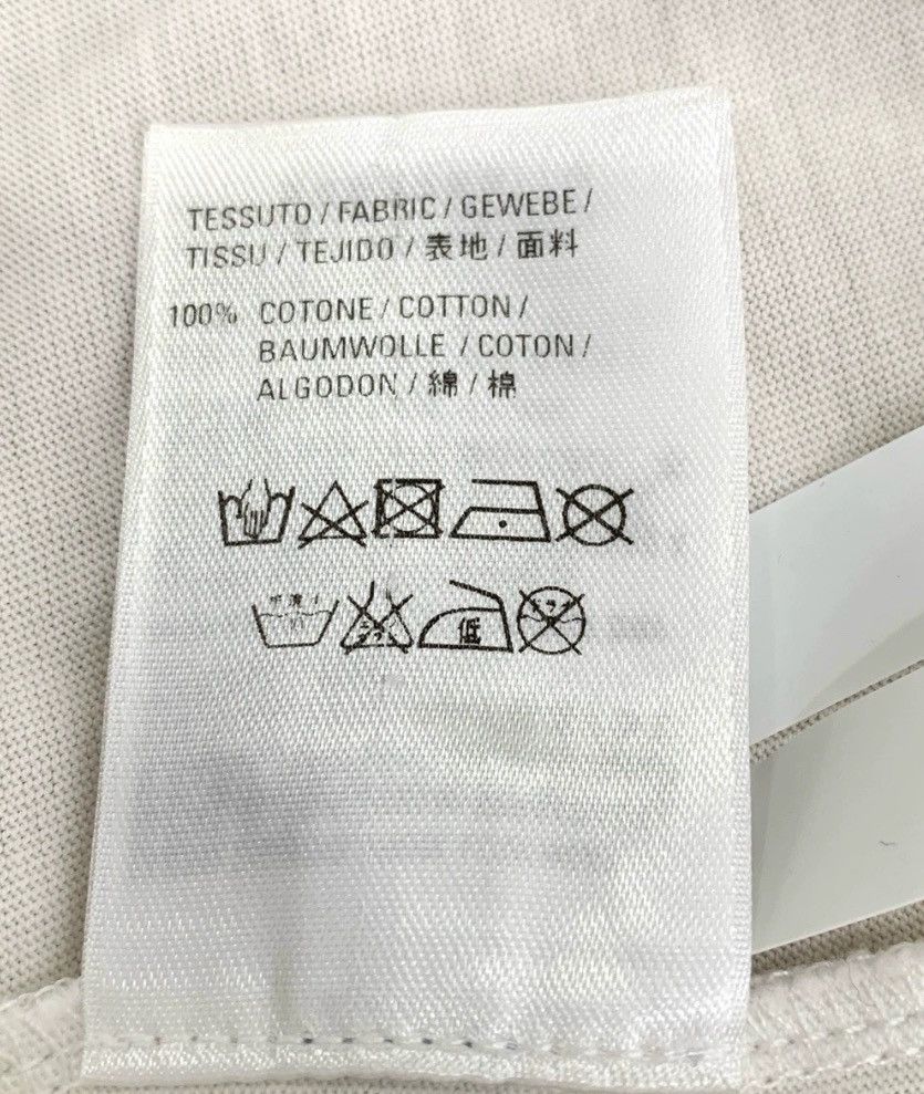 Balenciaga Balenciaga logo lock print round neck white cotton short Size US S / EU 44-46 / 1 - 8 Thumbnail