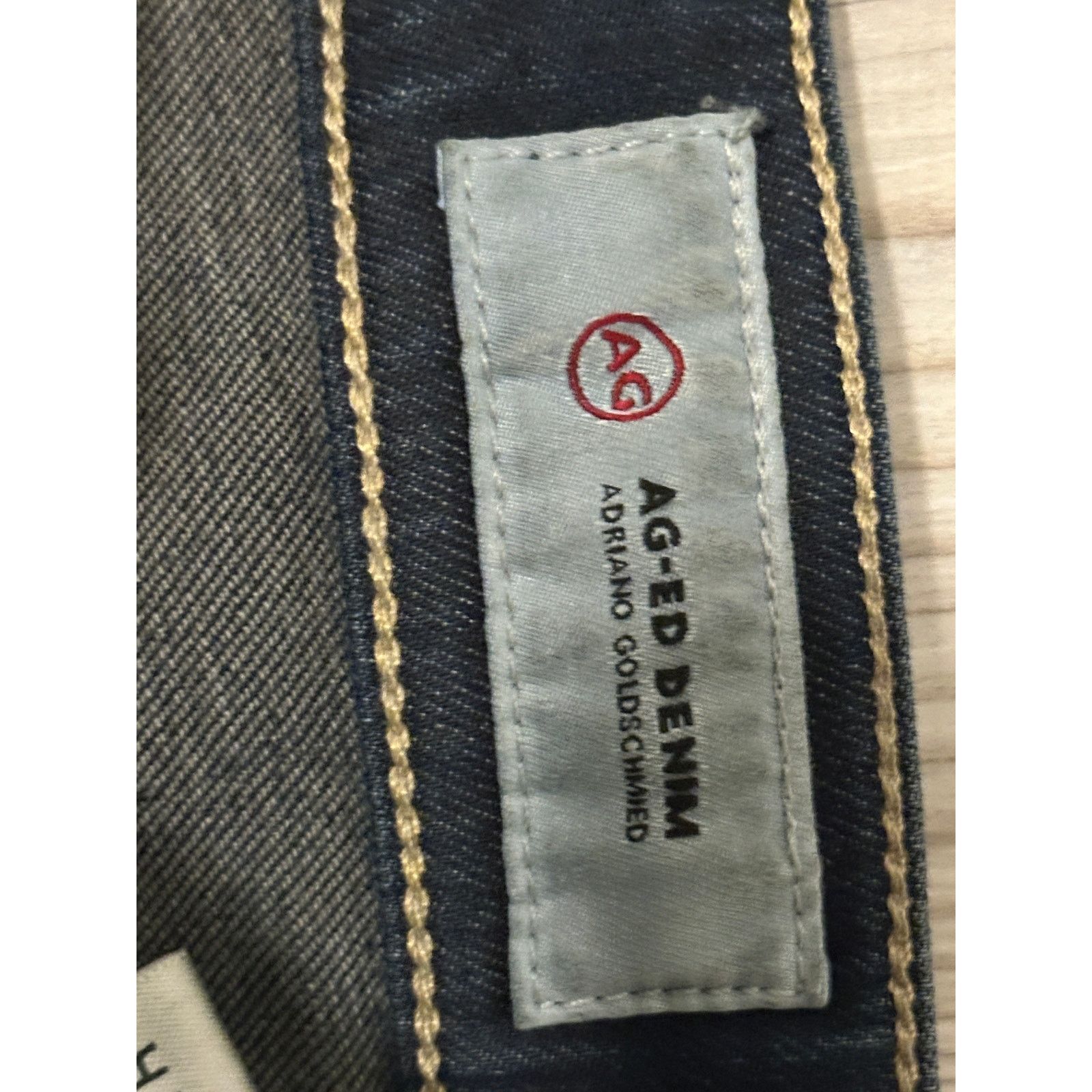 AG Adriano Goldschmied AG Women's 27R Blue Farrah High Rise Skinny Ankle Jeans Size 27" / US 4 / IT 40 - 11 Thumbnail