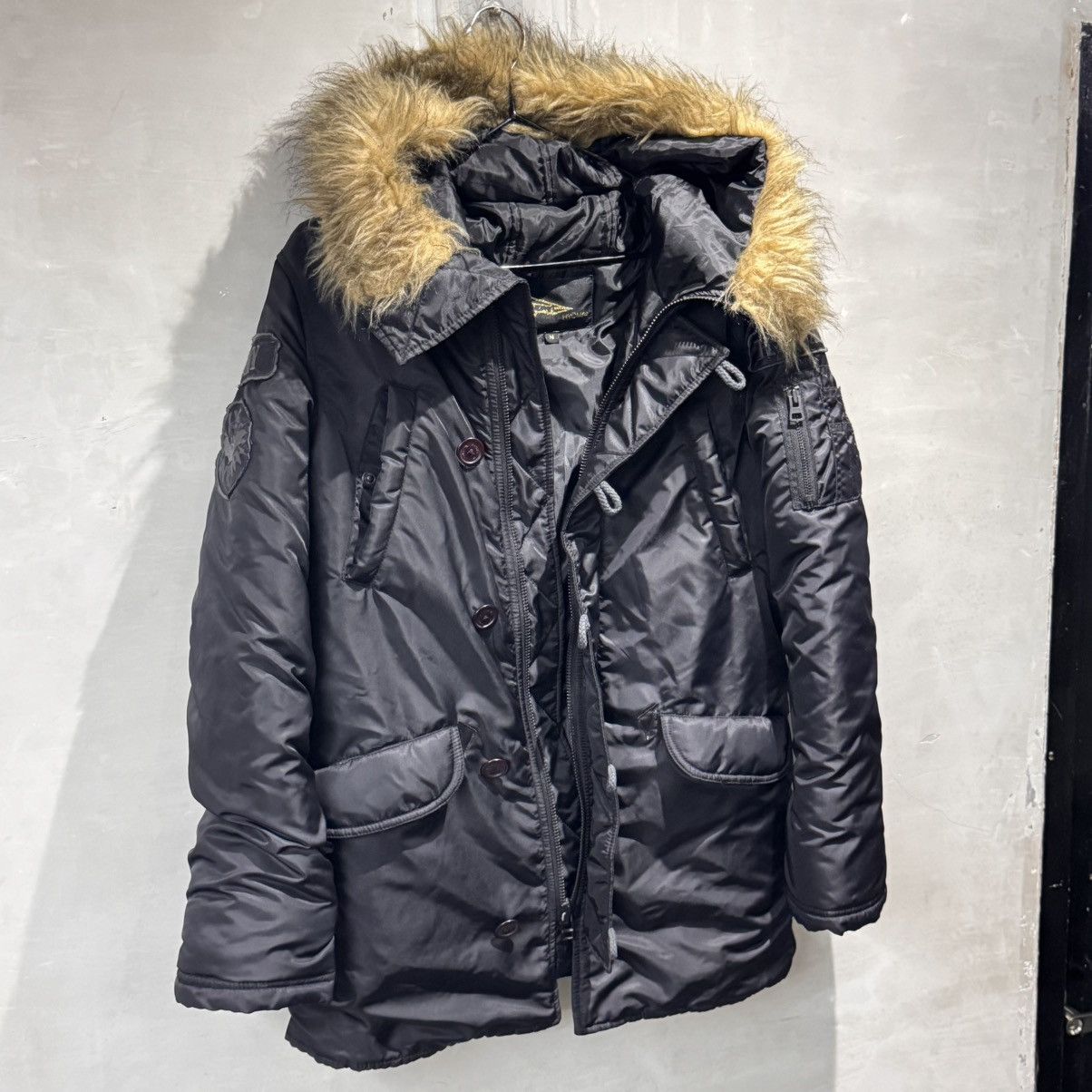 20471120 Hyoma 20471120 Fur Parka Jacket Size US M / EU 48-50 / 2 - 18 Thumbnail