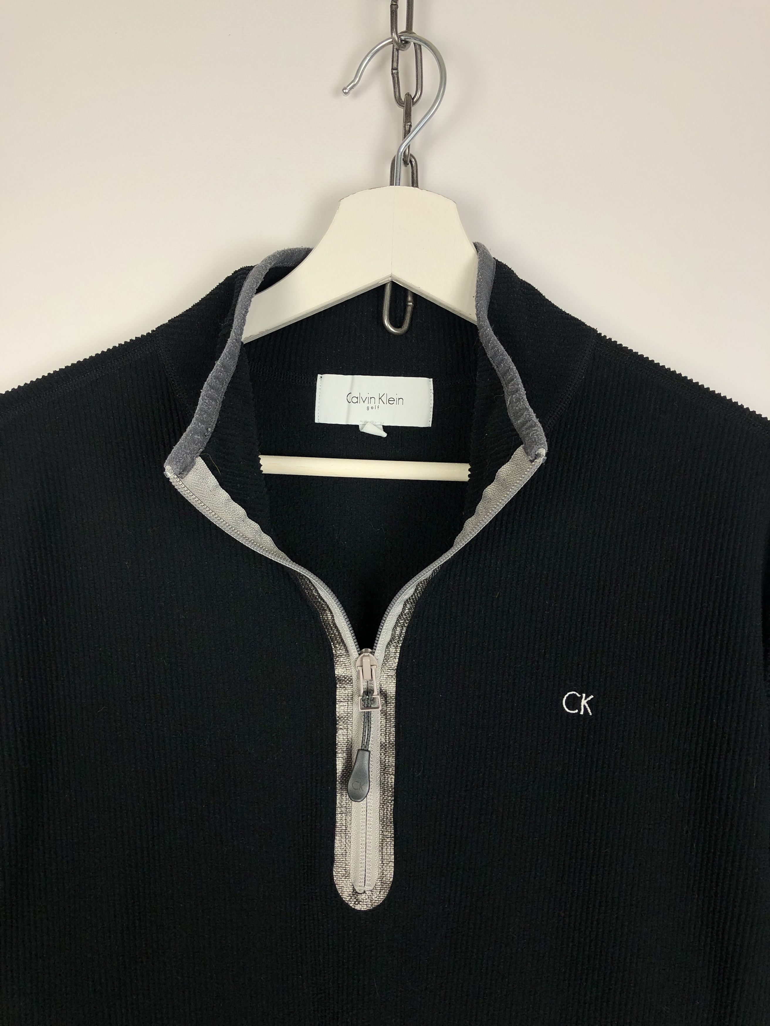 Calvin Klein Calvin Klein Golf Fleece Pullover Half Zip Black size L Size US L / EU 52-54 / 3 - 8 Thumbnail