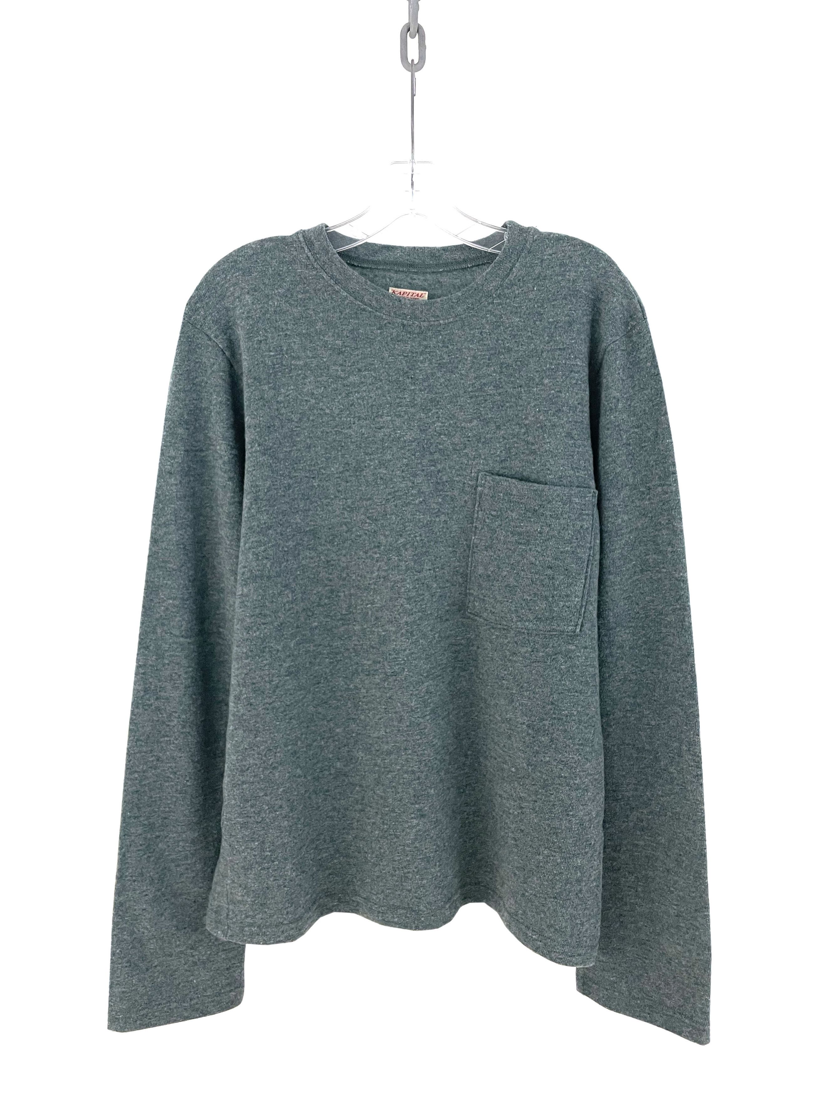Kapital Speckled Wool Longsleeve Size US L / EU 52-54 / 3 - 1 Thumbnail