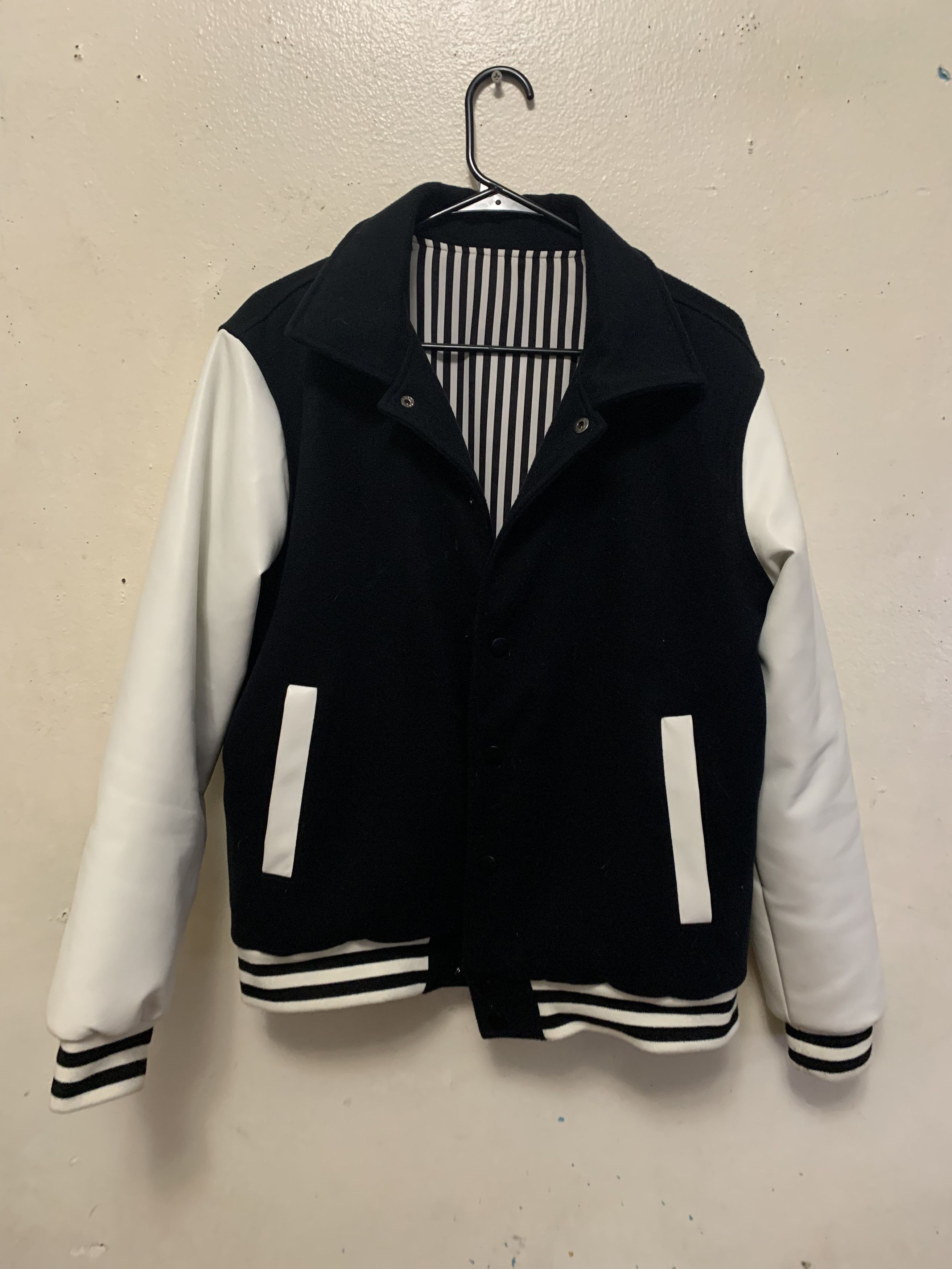 Other SAMPLE 1 of 1 Varsity Jacket ⊛ NAVY BLUE/WHITE ⊛ Brand New Size US M / EU 48-50 / 2 - 2 Thumbnail
