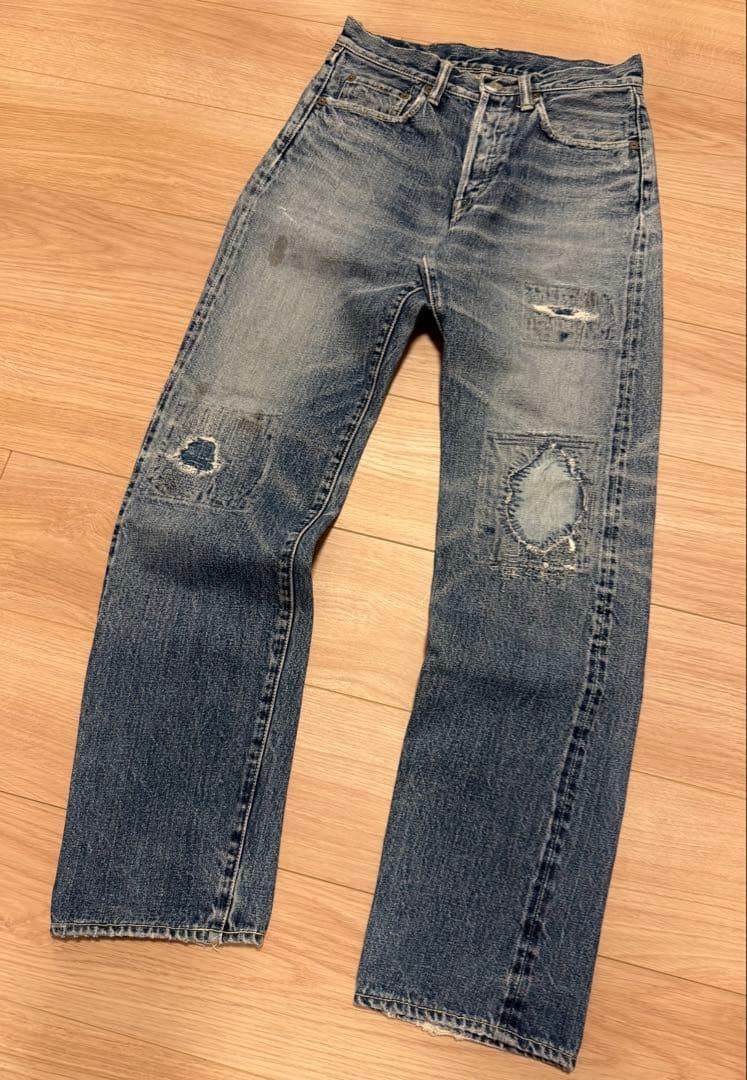 Kapital Kapital Hirata Denim Pants- Vintage Style Size US 28 / EU 44 - 1 Thumbnail