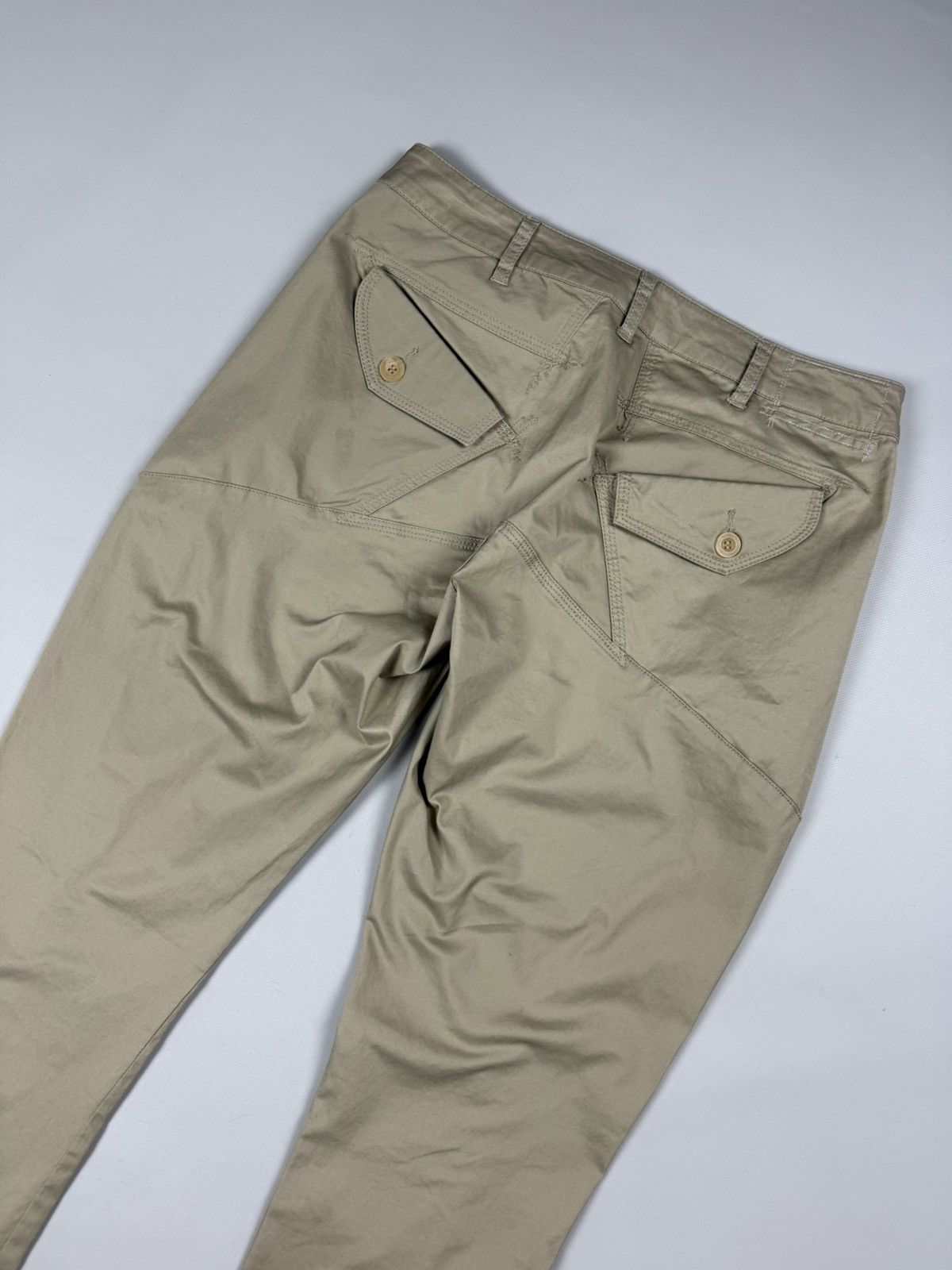 Marithe + Francois Girbaud MFG Girbaud Men’s Avant-Garde Chino Pants Trousers Size US 30 / EU 46 - 21 Thumbnail