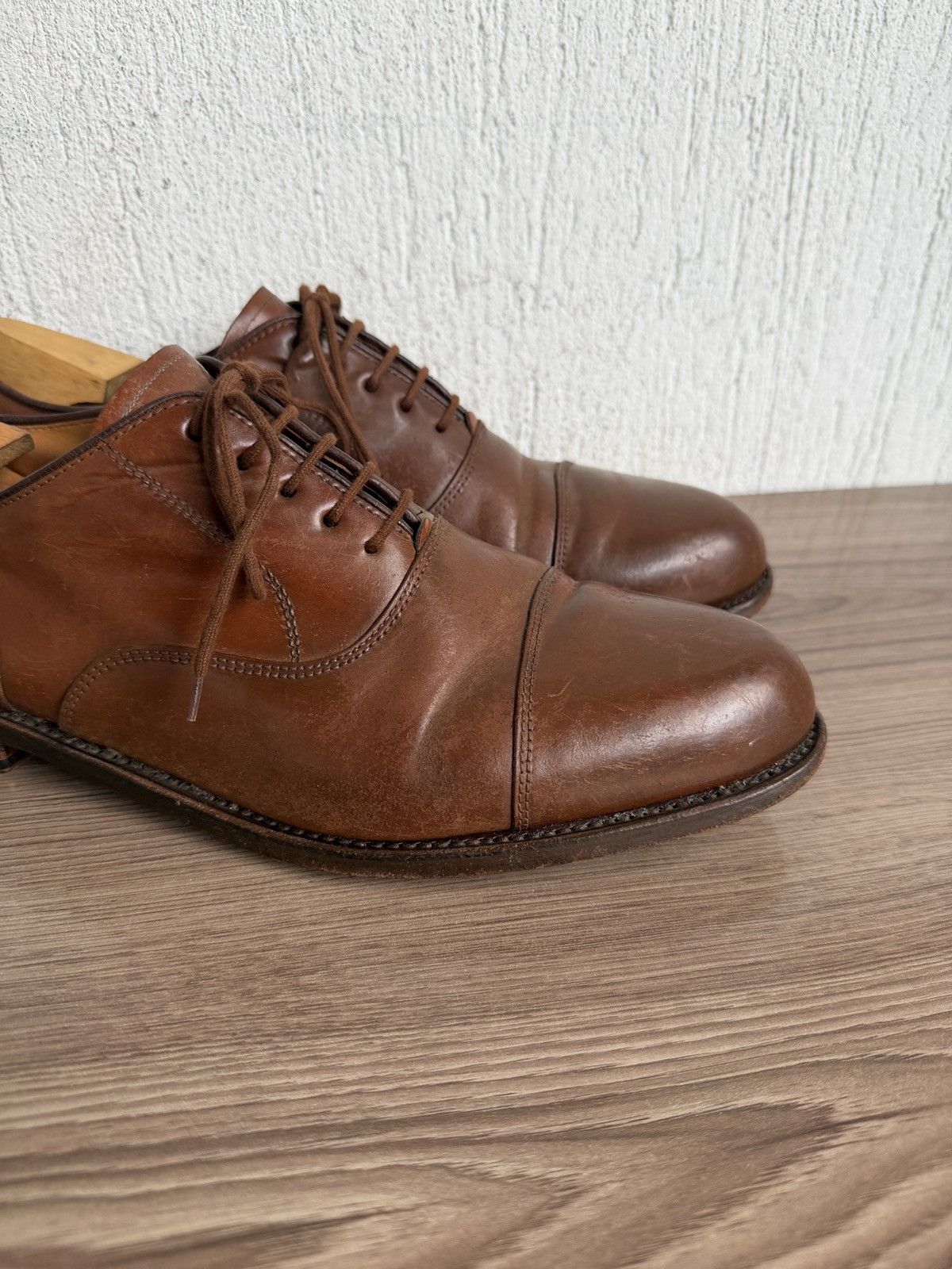 Ludwig Reiter Cap toe Oxford shellcordovan Size US 9.5 / EU 42-43 - 4 Thumbnail
