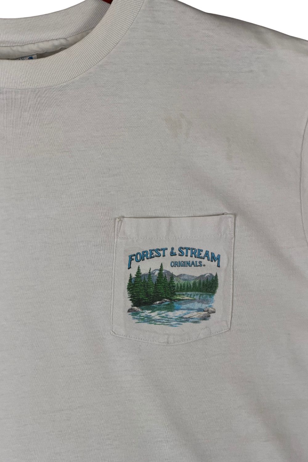 1990 Forest & Stream Pheasant Hunting Pocket Tee Hanes XL image 7