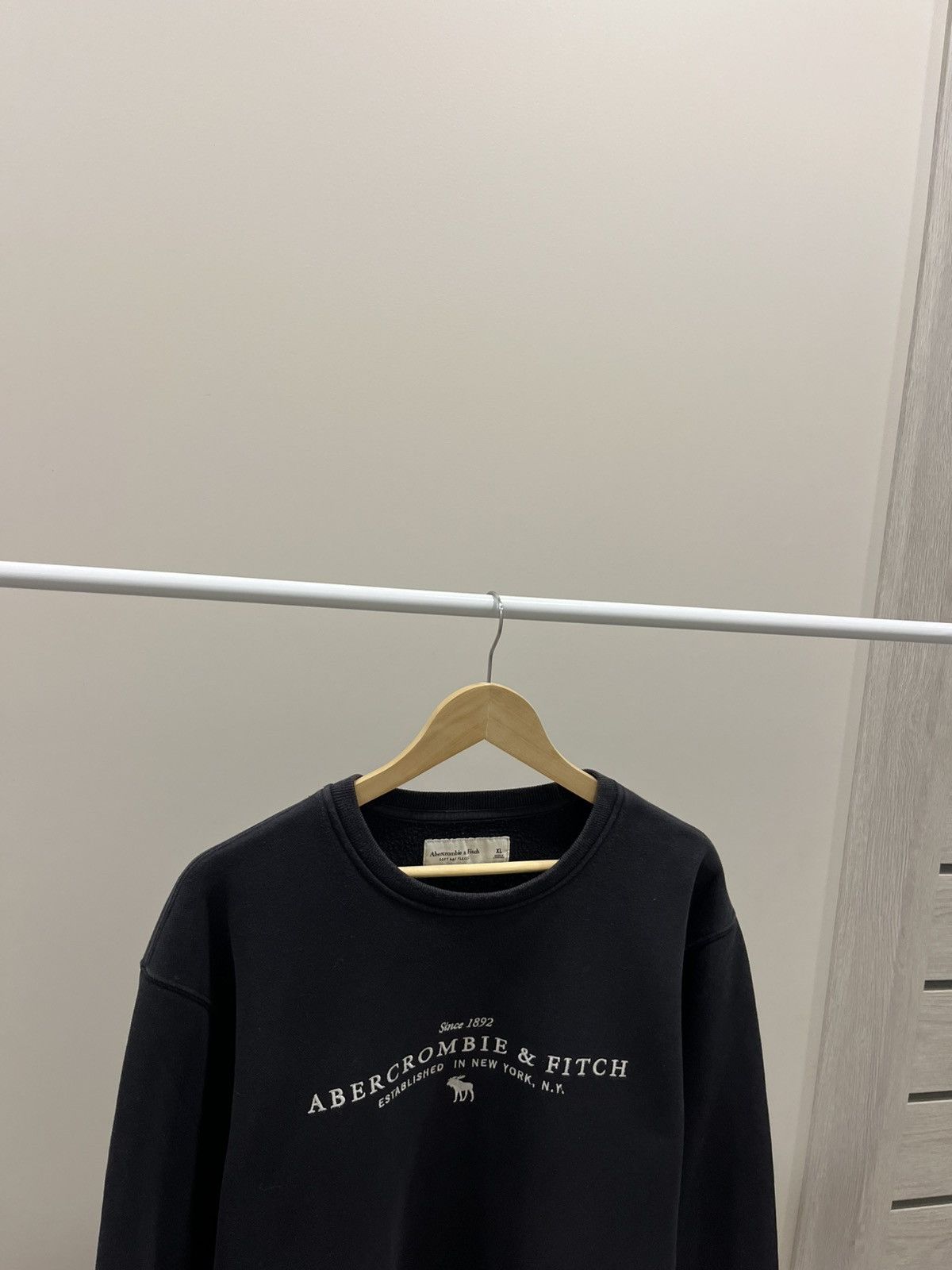 Abercrombie & Fitch Abercrombie track sweatshirt black Size US XL / EU 56 / 4 - 1 Thumbnail