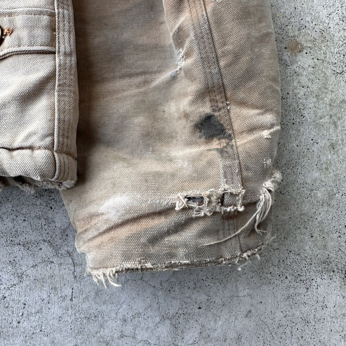 Carhartt Thrashed 90’s Arctic Faded Dirty Work Jacket Detroit Size US L / EU 52-54 / 3 - 10 Thumbnail