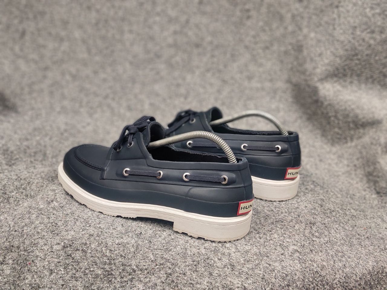 Hunter Hunter original Deck Casual Shoes Waterproof Navy Blue Size US 10 / EU 43 - 7 Thumbnail