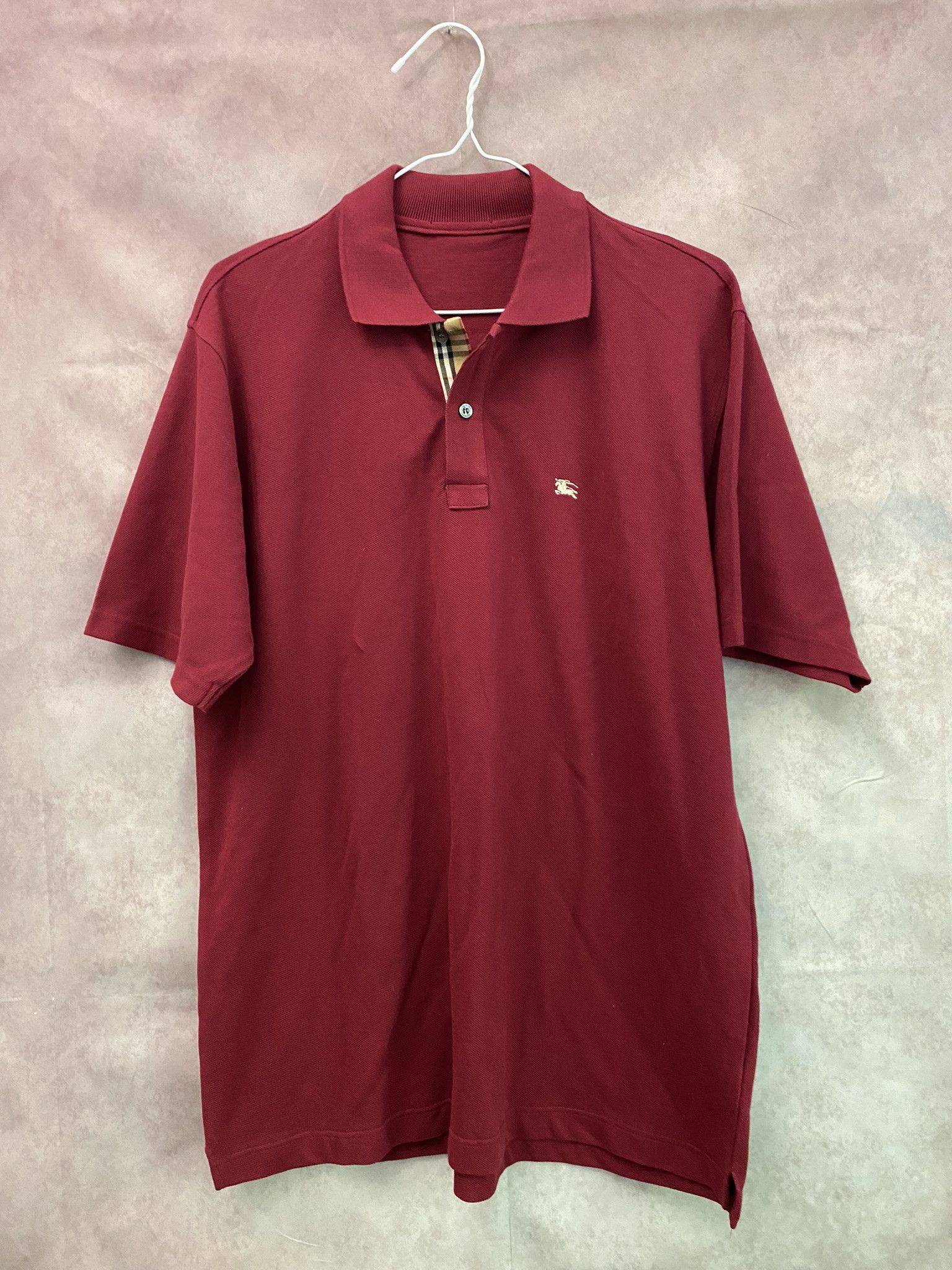 Burberry × Designer Burberry Polo Nova Check Luxury Size US XL / EU 56 / 4 - 1 Thumbnail