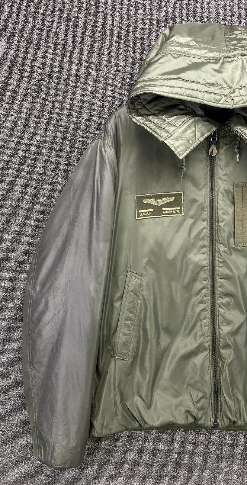 Avirex × Vintage Vintage Avirex Us Air Force Down Jacket Size US XL / EU 56 / 4 - 7 Thumbnail