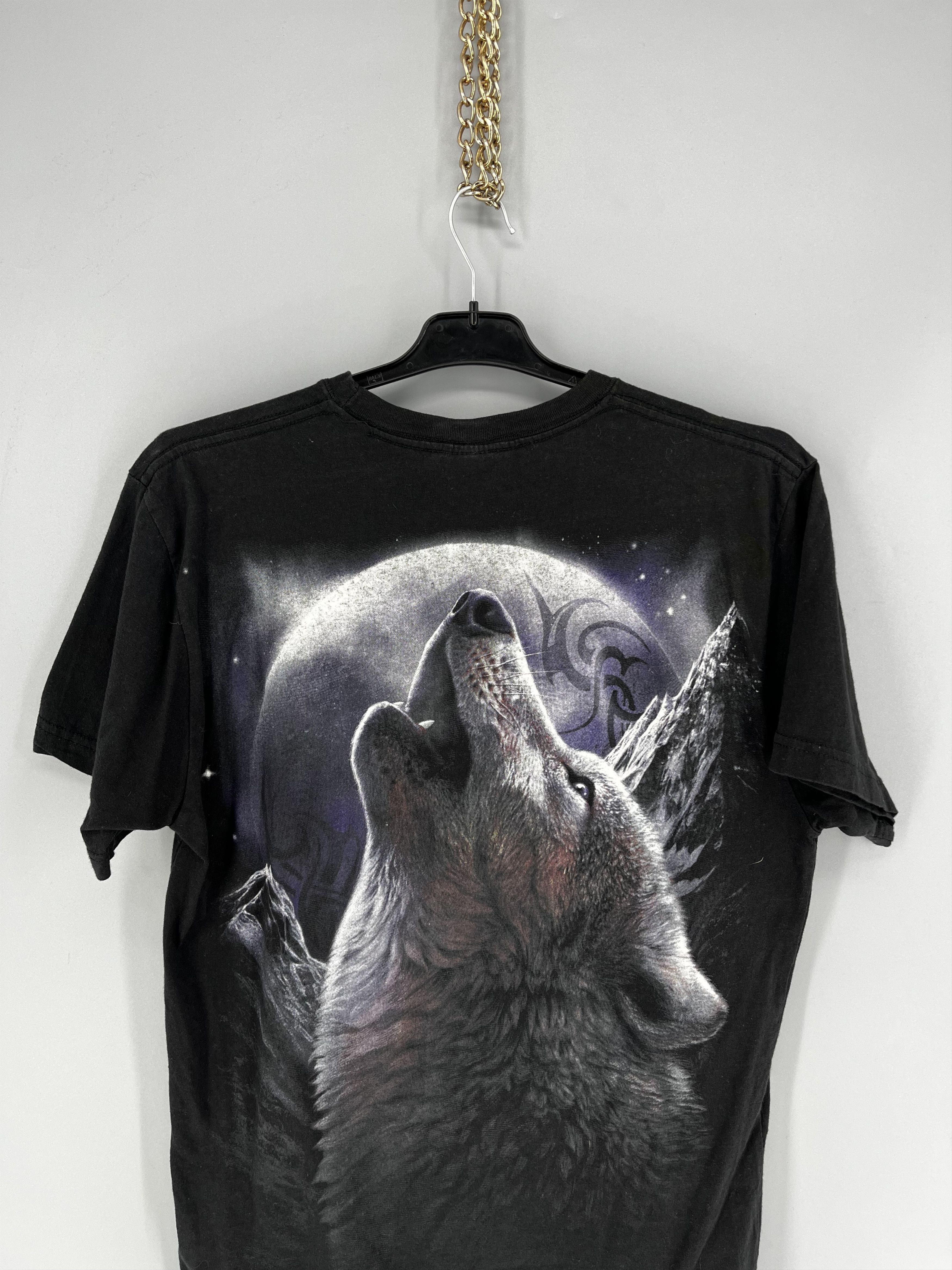 Other Vintage 90s Wolf Face Boxy Fit Tee Toys Rock Spiral Size M Size US M / EU 48-50 / 2 - 9 Thumbnail