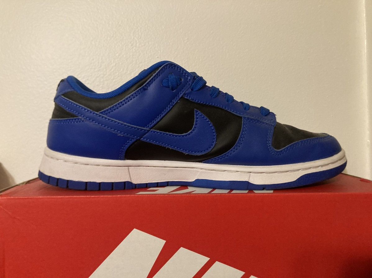Nike Nike Dunk Low Retro Hyper Cobalt Blue Size US 10 / EU 43 - 4 Thumbnail