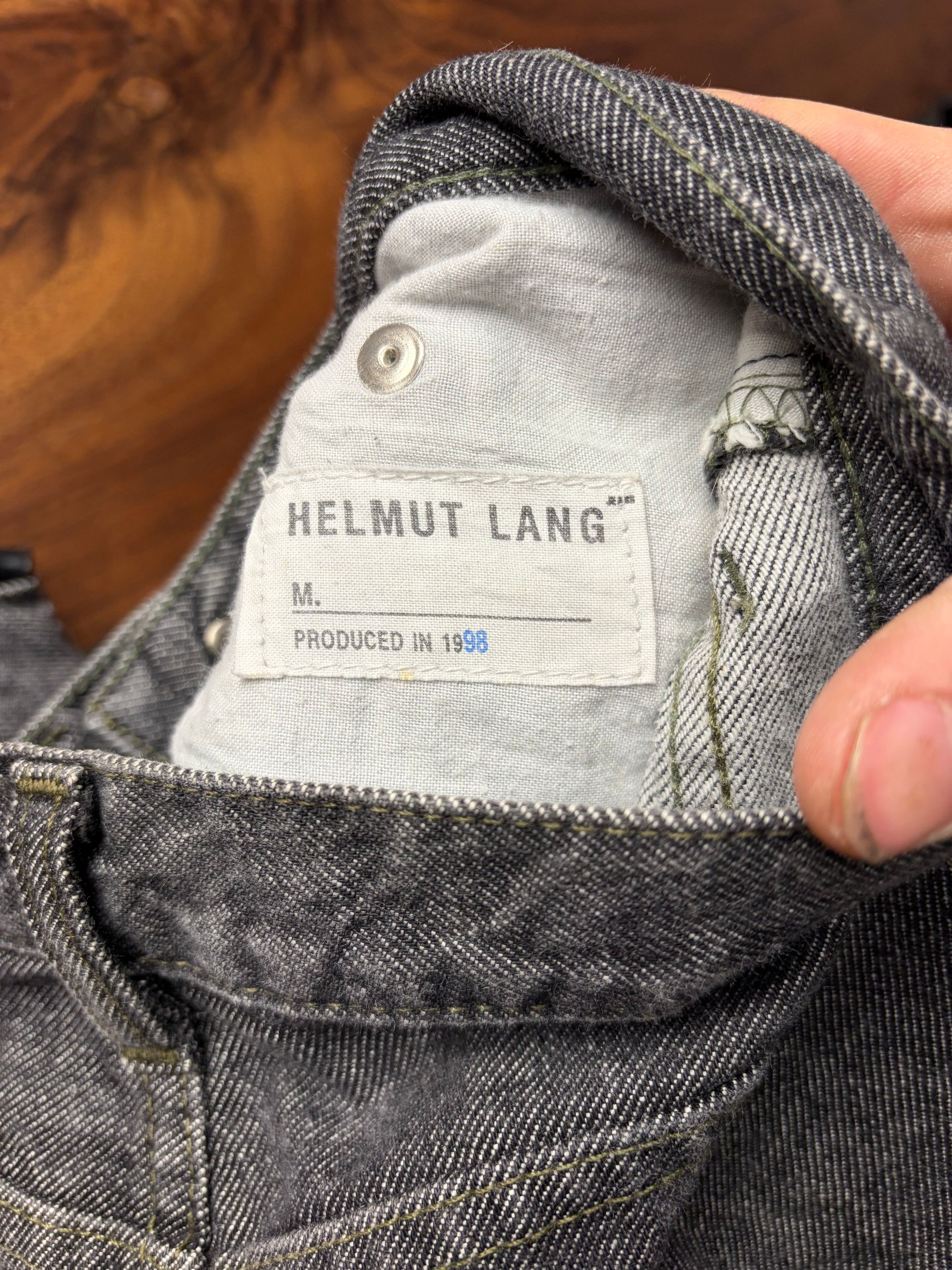 Helmut Lang 1998 Helmut Lang Vintage Bootcut Denim Size 26" / US 2 / IT 38 - 2 Thumbnail