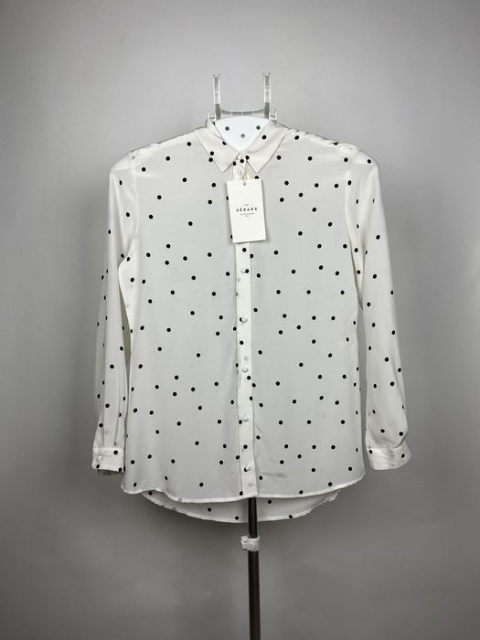 Luxury Sezane Chemise Ann Silk Shirt Grailed