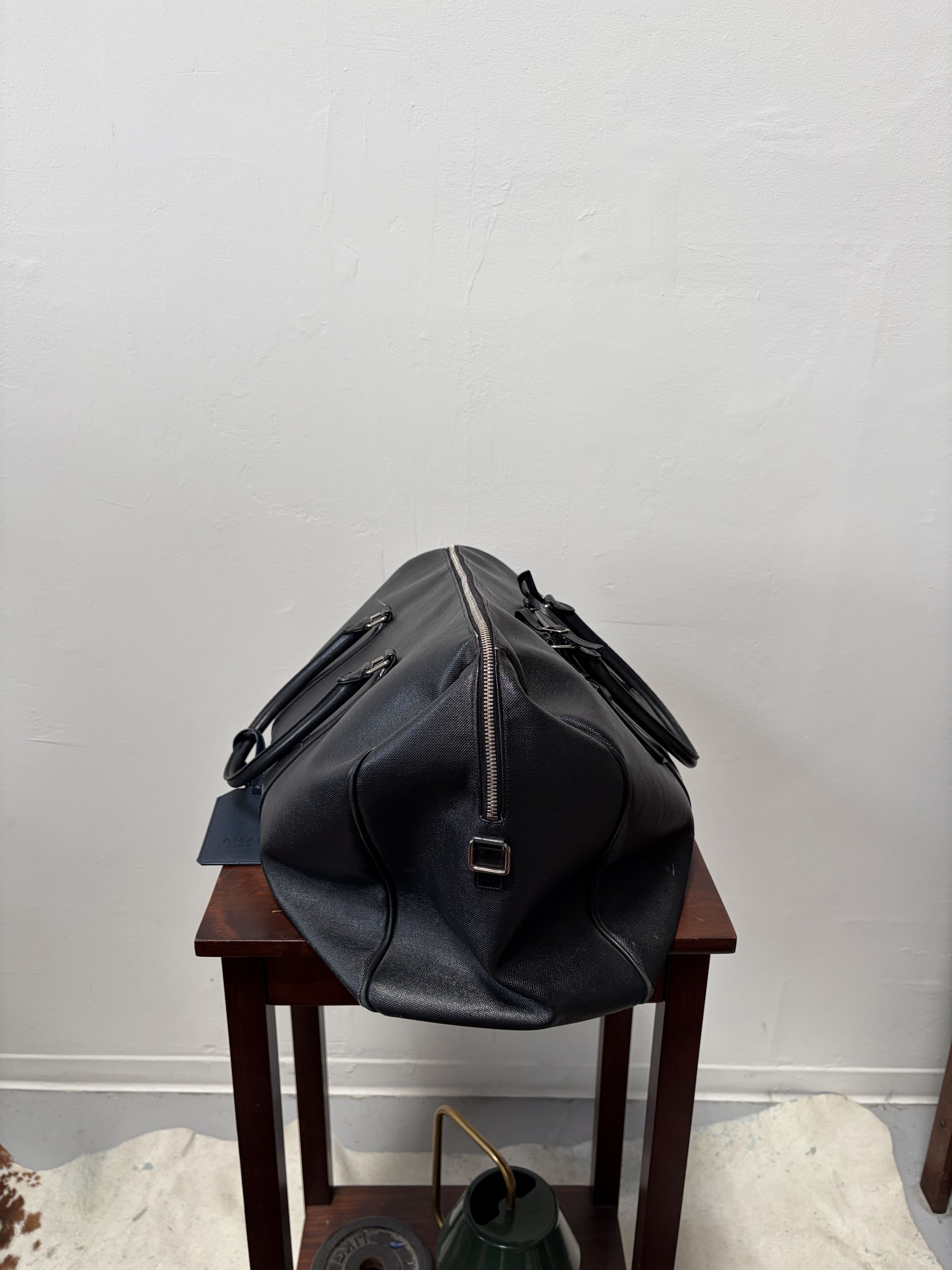 Saint Laurent Paris Leather Weekender bag suitcase Size ONE SIZE - 3 Thumbnail