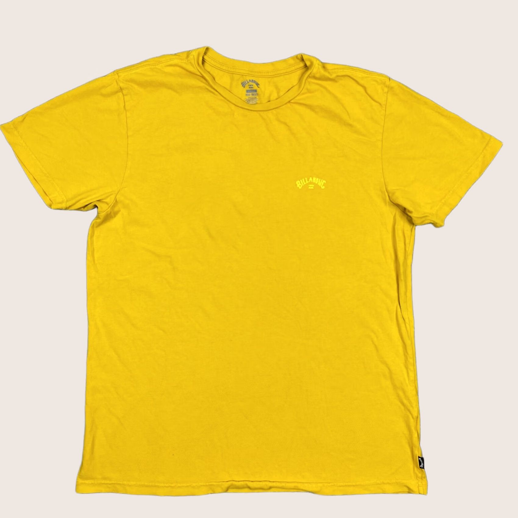 Billabong Billabong T Shirt Men L Yellow Short Sleeve Logo Wave Size US L / EU 52-54 / 3 - 1 Thumbnail