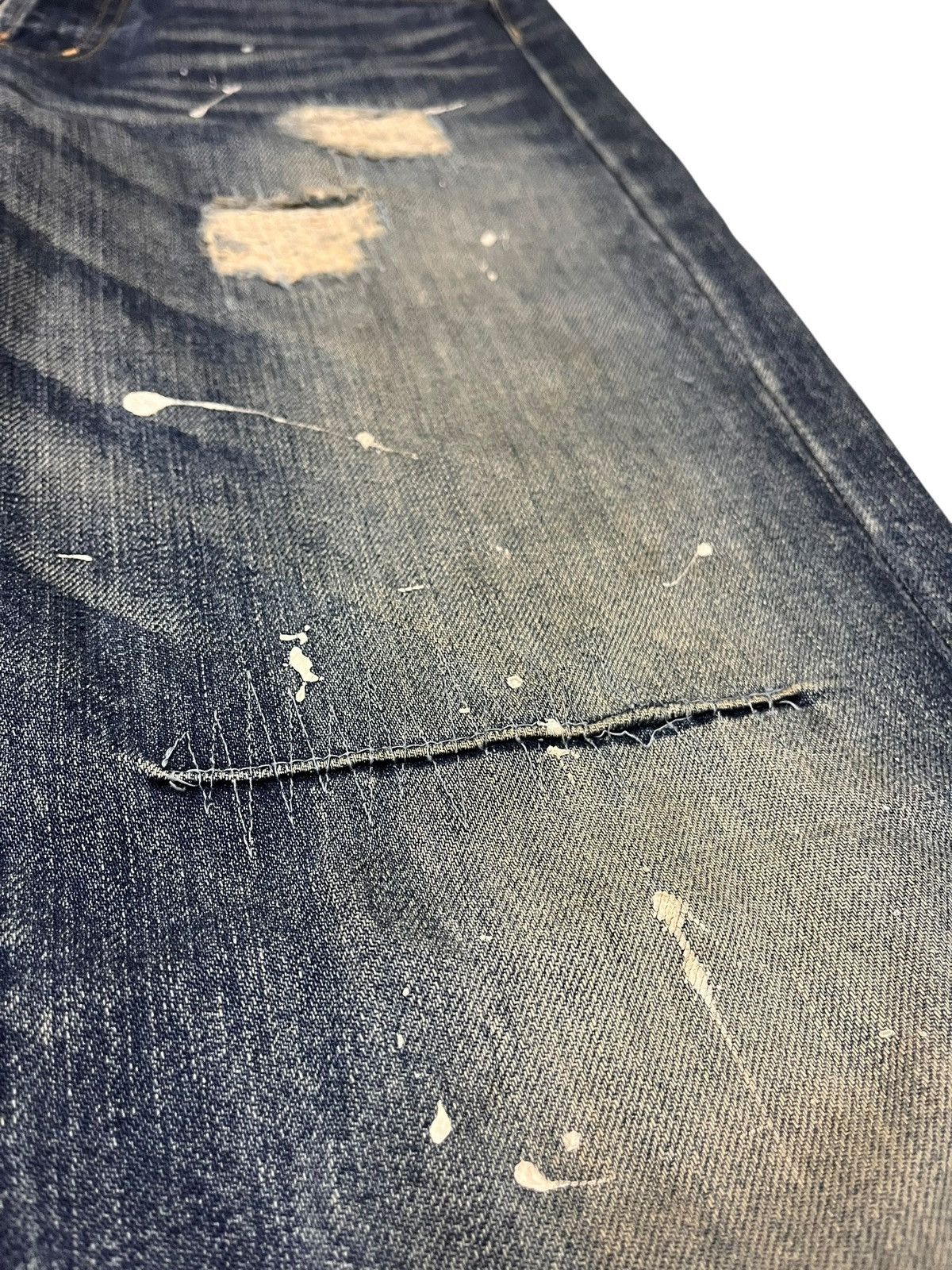 Takeo Kikuchi Japanese Brand Takeo Kikuchi Distressed Painter Jeans Size US 31 - 9 Thumbnail