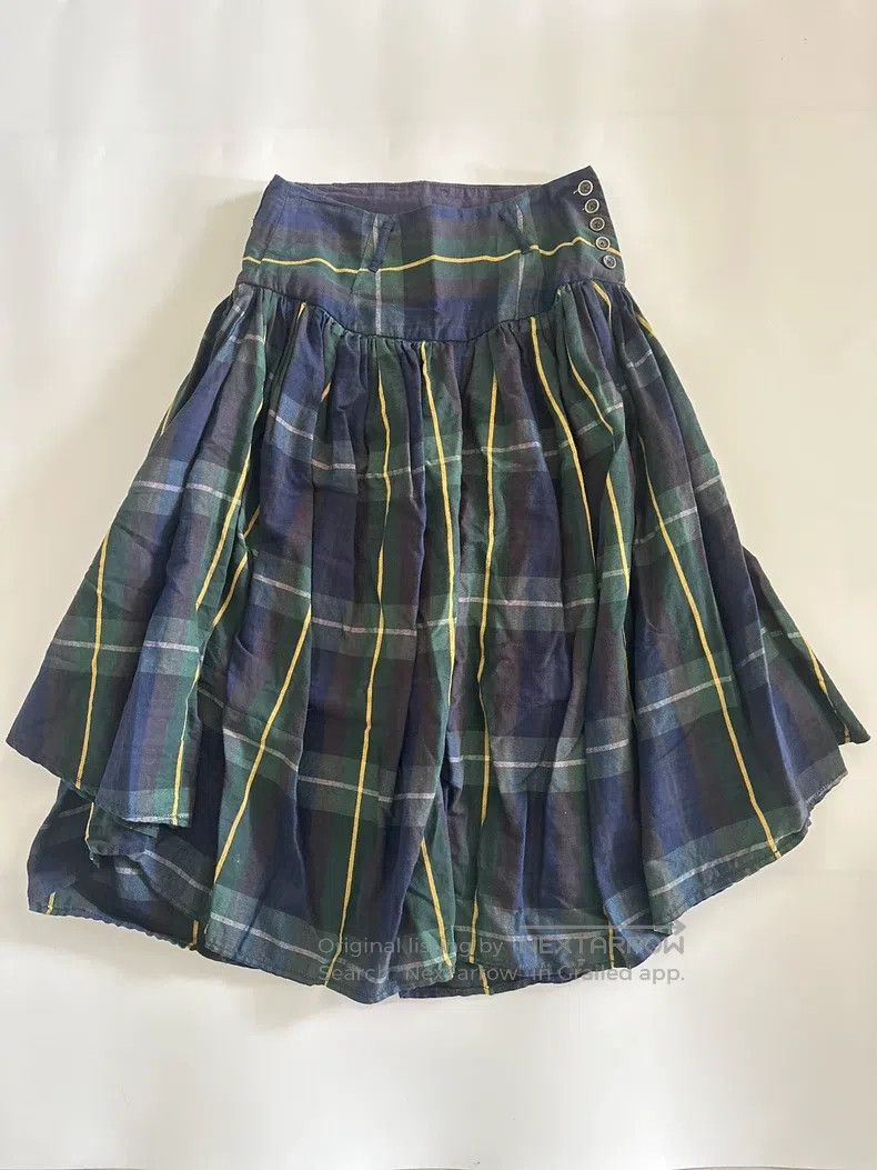 Kapital Kapital Retro old-fashioned plaid skirt and trousers Size 42" / US 20 - 1 Thumbnail
