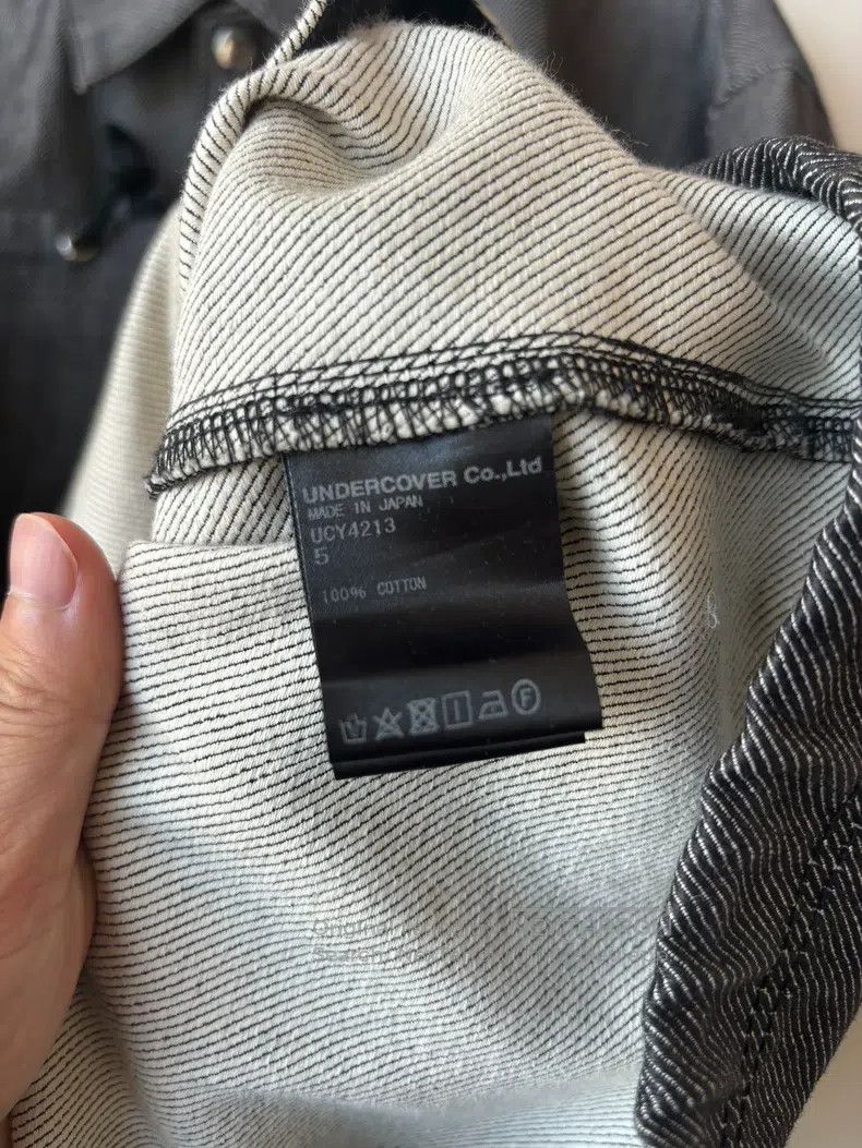 Undercover Undercover 2020SS Cindy Sherman Tannin Denim Coach Jacket Size US XXL / EU 58 / 5 - 4 Thumbnail
