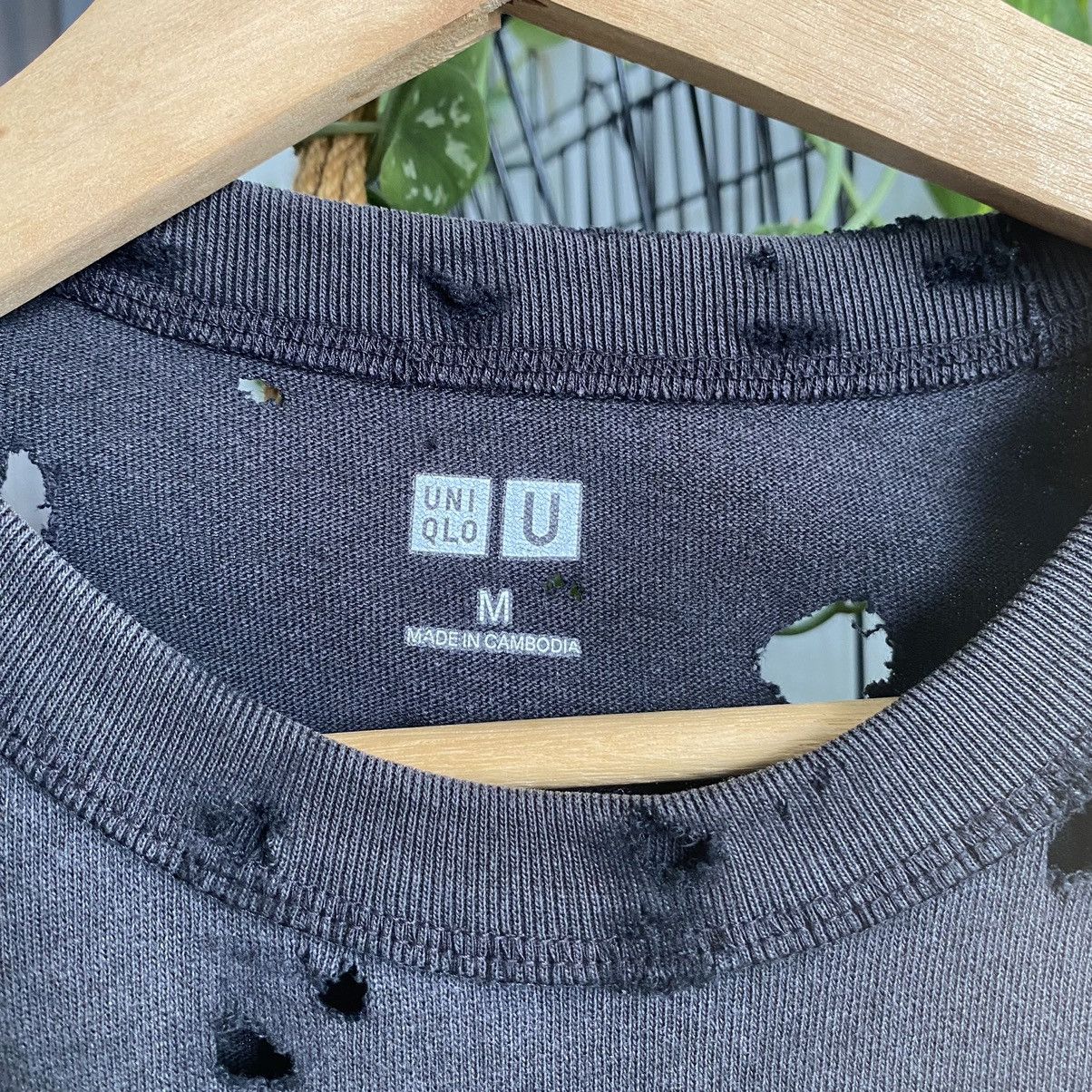 Lemaire × Uniqlo 💥SICK💥Thrashed Faded Lemaire x Uniqlo ERD GRUNGE TSHIRT Size US M / EU 48-50 / 2 - 11 Thumbnail