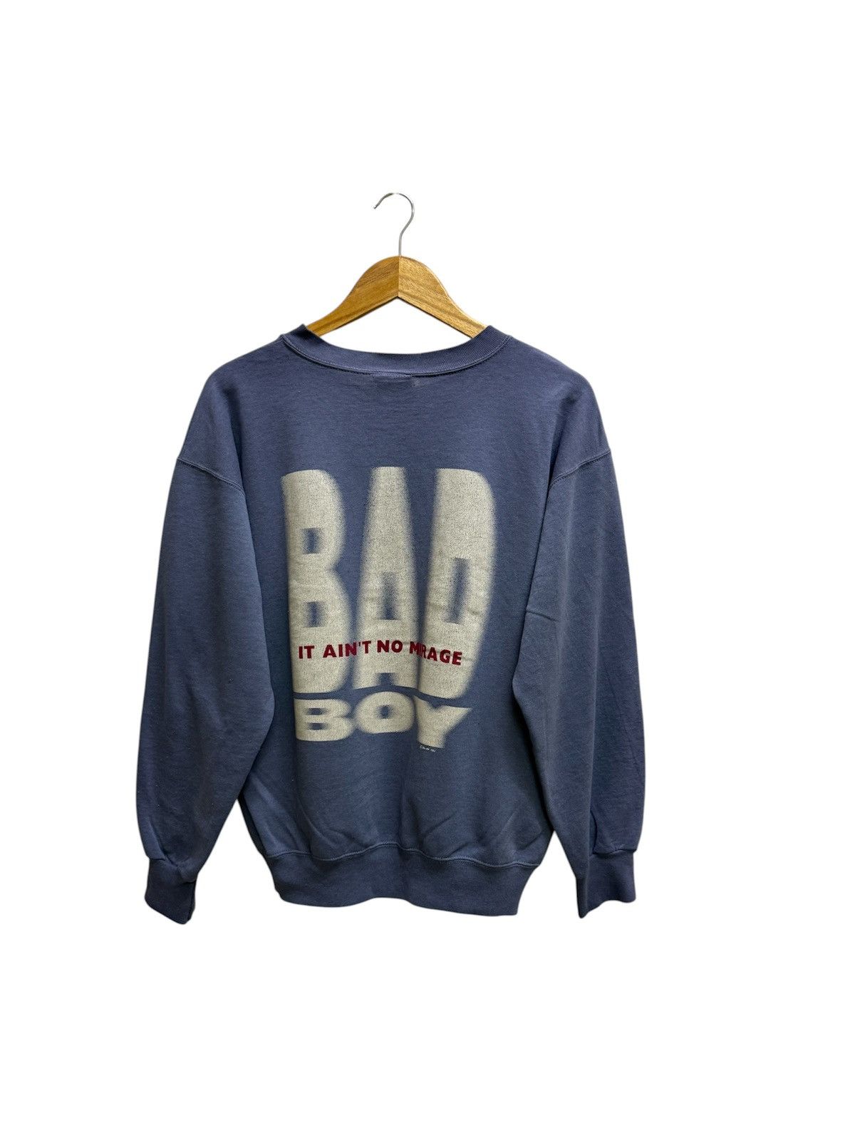 Vintage Vintage 80s Bad Boy Backhit Logo Sweatshirt Size US M / EU 48-50 / 2 - 1 Thumbnail