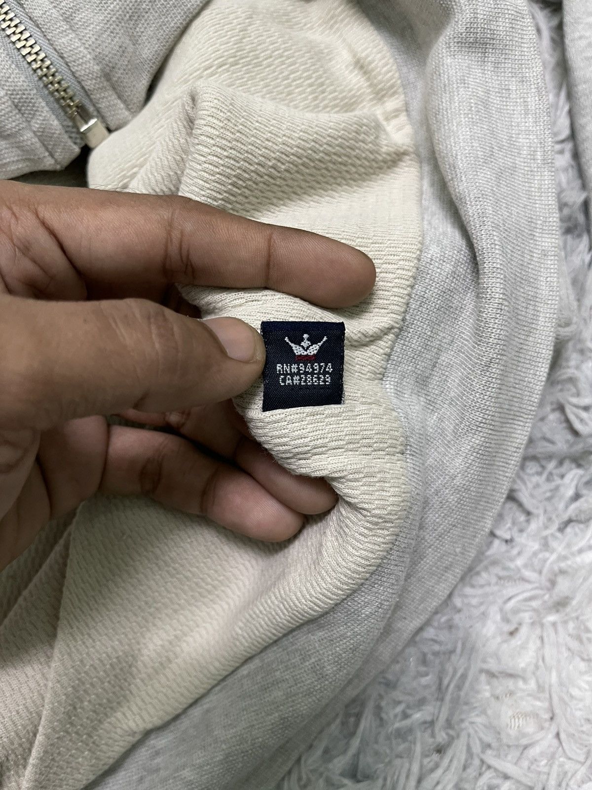 Stussy 2000s STUSSY JAPAN HOODIE ZIP UP SIMPLE DESIGN DISTRESSED Size US L / EU 52-54 / 3 - 13 Thumbnail