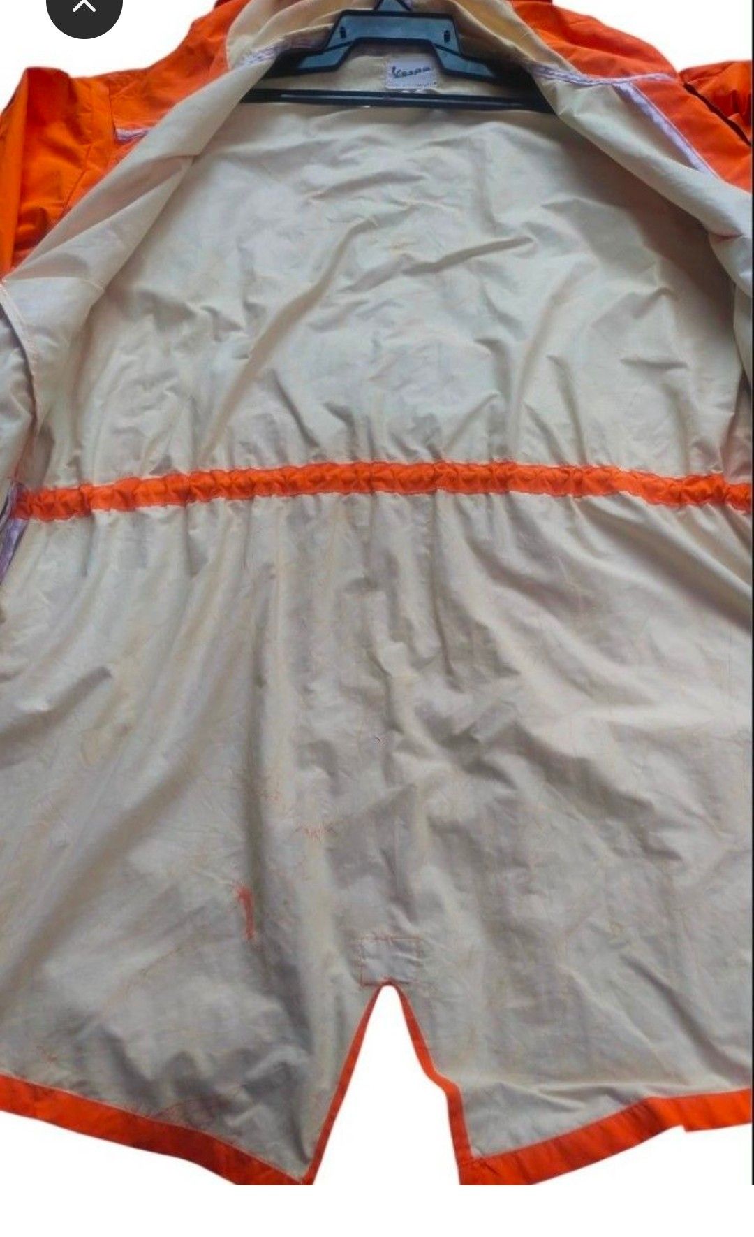 Japanese Brand VESPA ORANGE HOODED PARKA JACKET Size US XXL / EU 58 / 5 - 7 Thumbnail