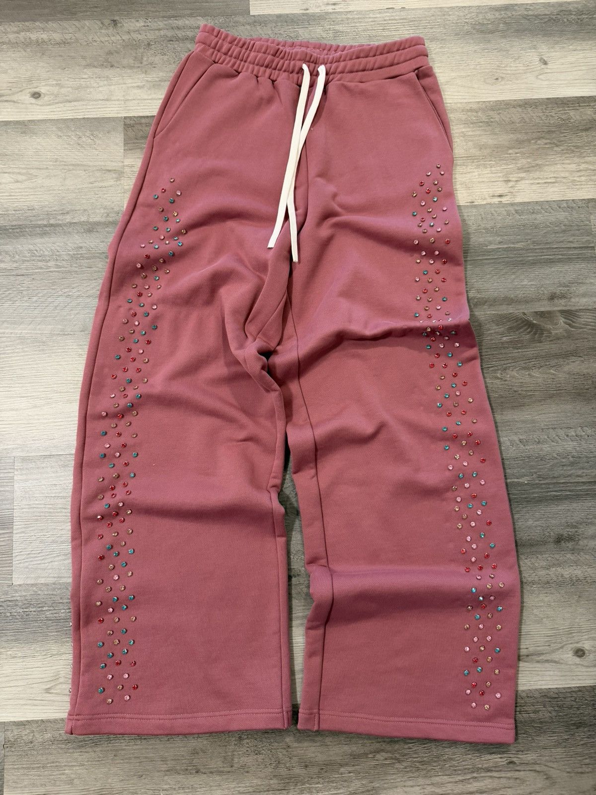 Azva Studios Rhinestone Sweats