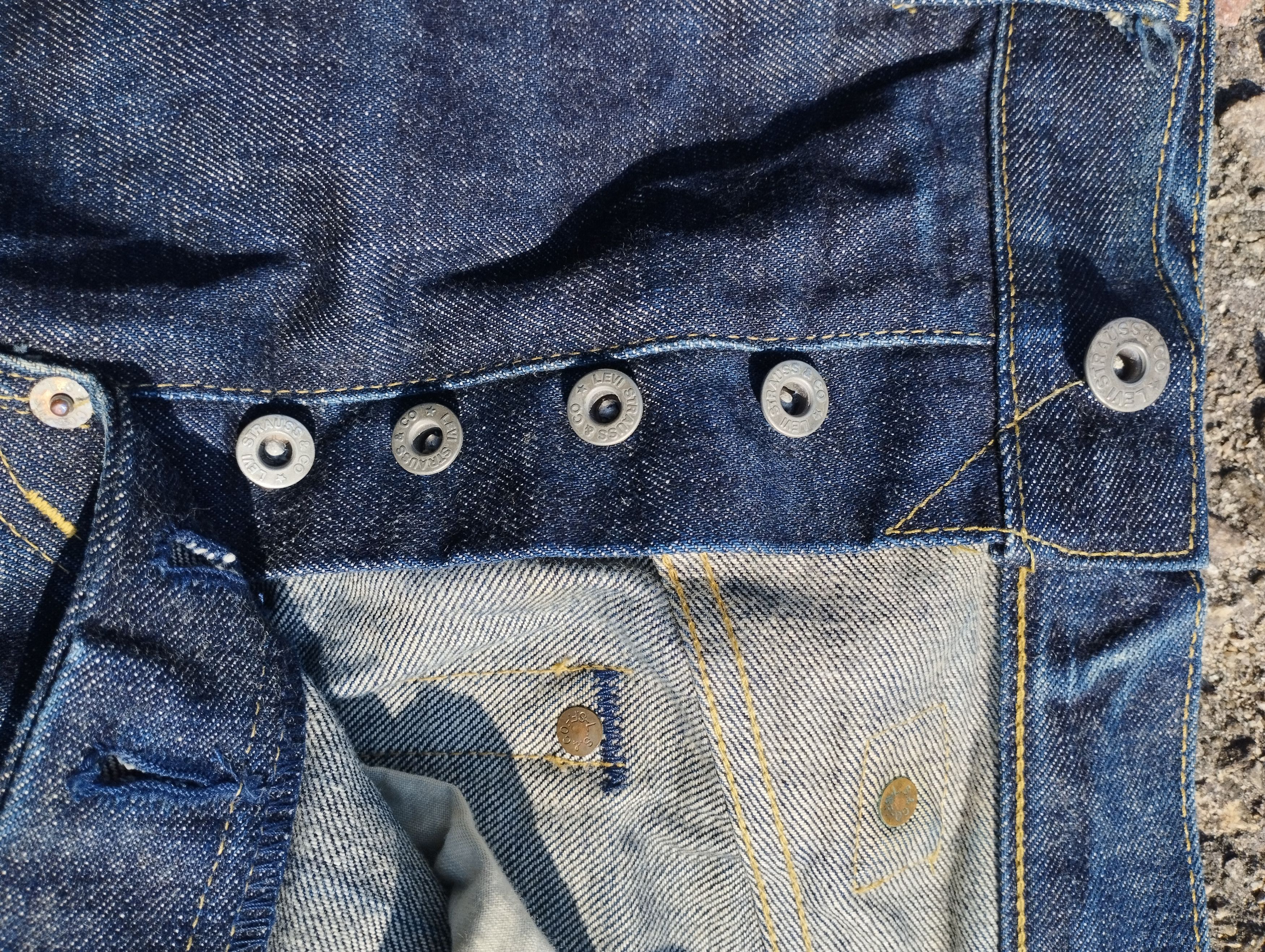 Japanese Brand × Levi's Vintage Clothing Levi's 702 selvedge BackleBack Size US 33 - 7 Thumbnail